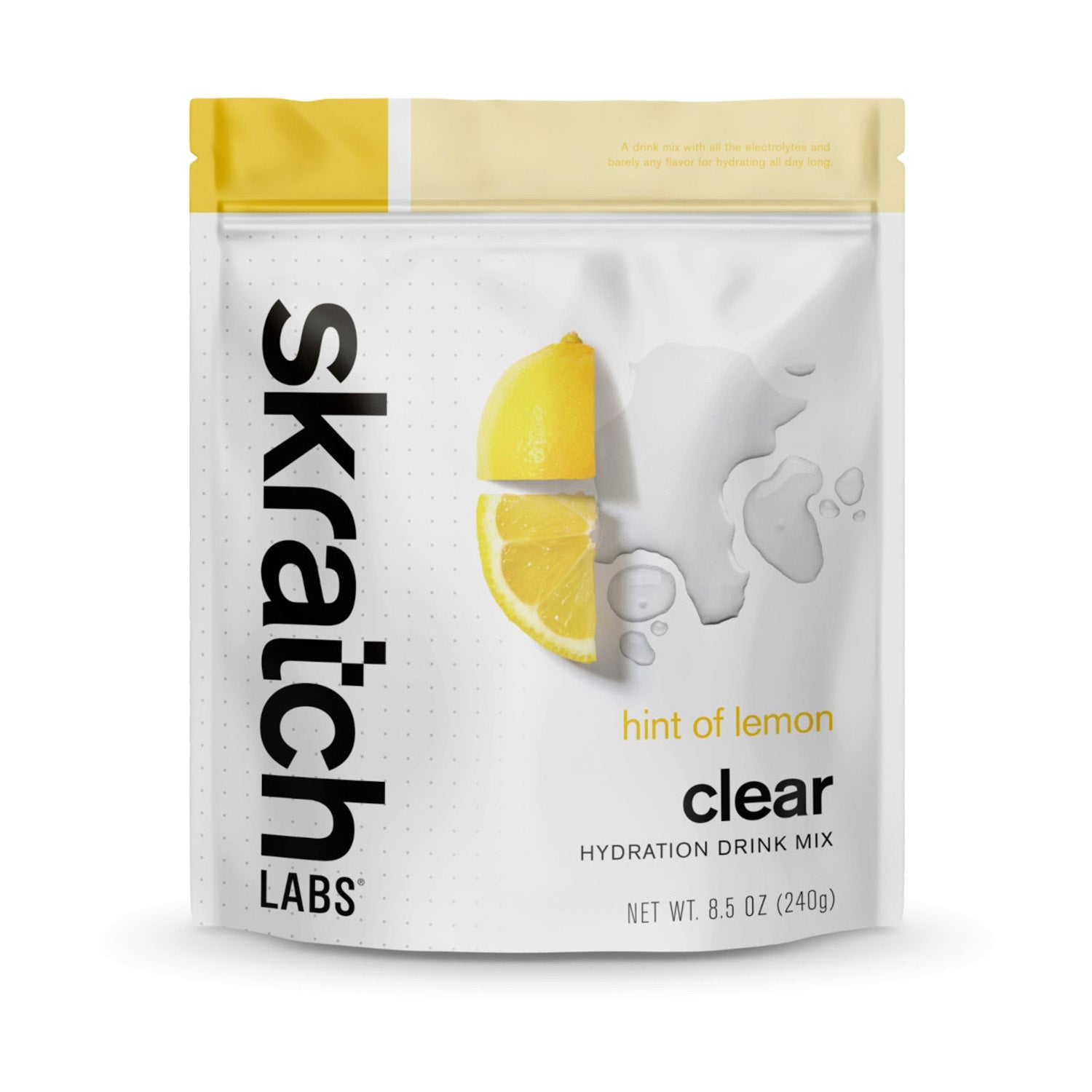 Skratch Labs Clear Hydration Mix Hint of Lemon 16 Serves - Ultimate Cycles Nowra