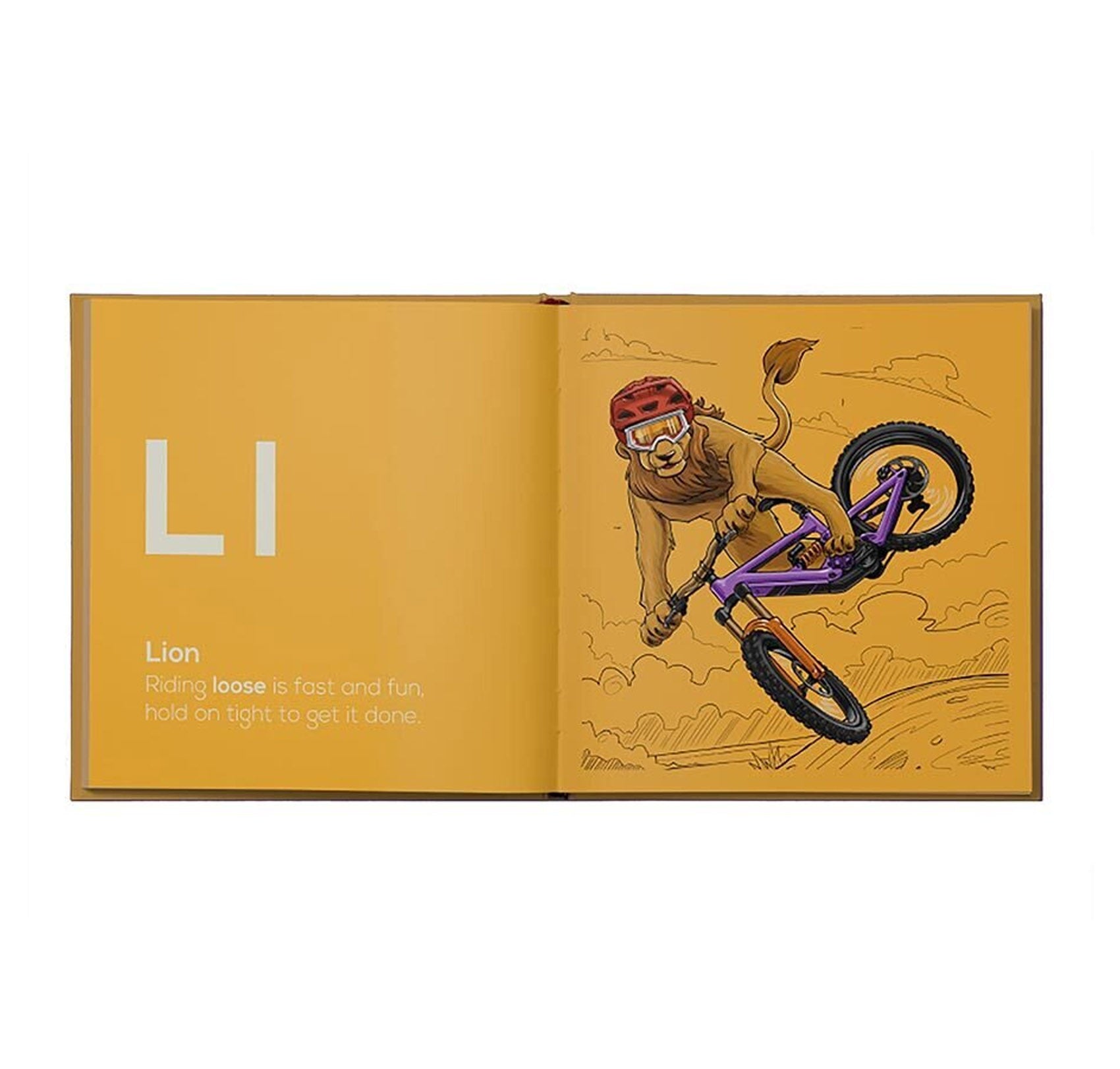 Kids Ride Shotgun Shred Till Bed Kids Book The Mtb Animal Alphabet - Ultimate Cycles Nowra