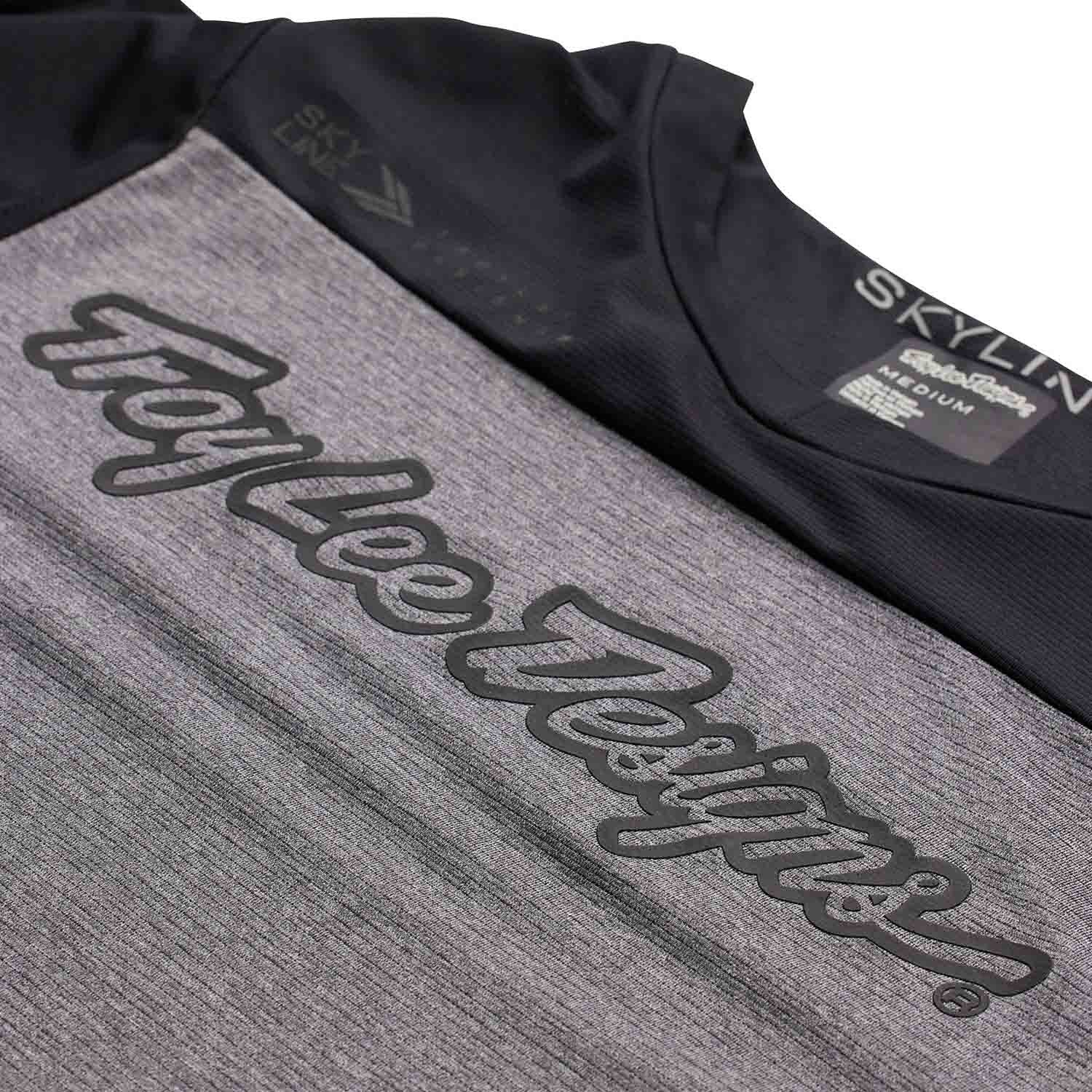 Tld 24.1 Skyline Ss Jersey Signature Htr Grey/black - Ultimate Cycles Nowra