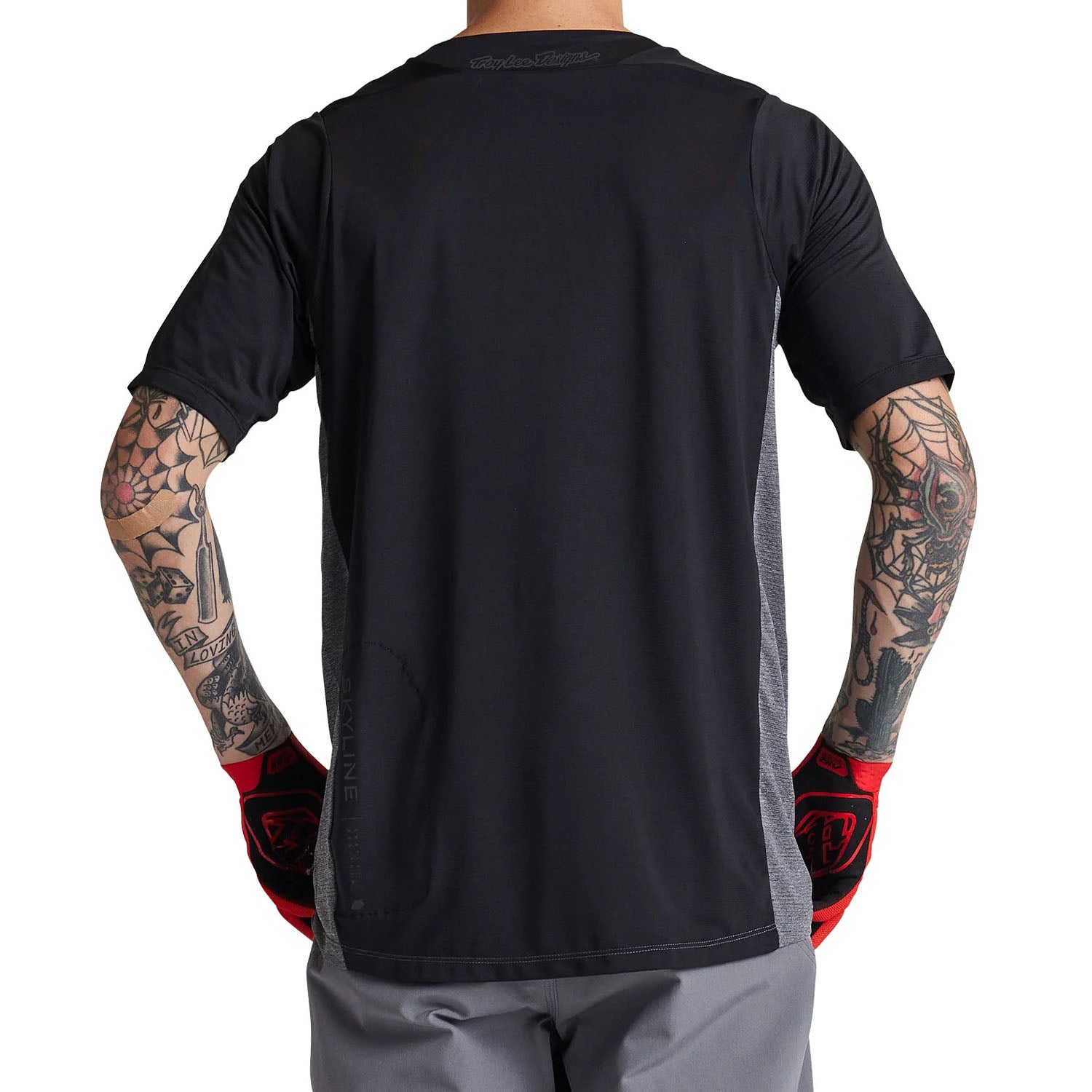Tld 24.1 Skyline Ss Jersey Signature Htr Grey/black - Ultimate Cycles Nowra