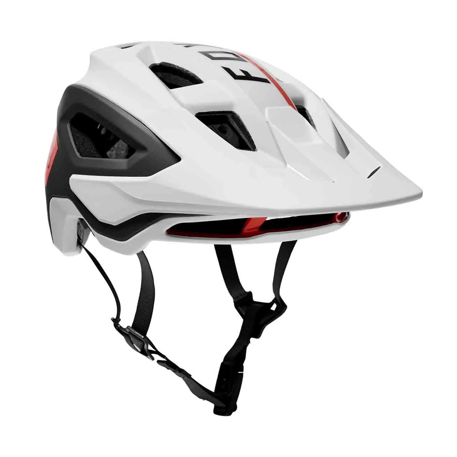 Fox Speedframe Pro Blocked White / Black - Ultimate Cycles Nowra
