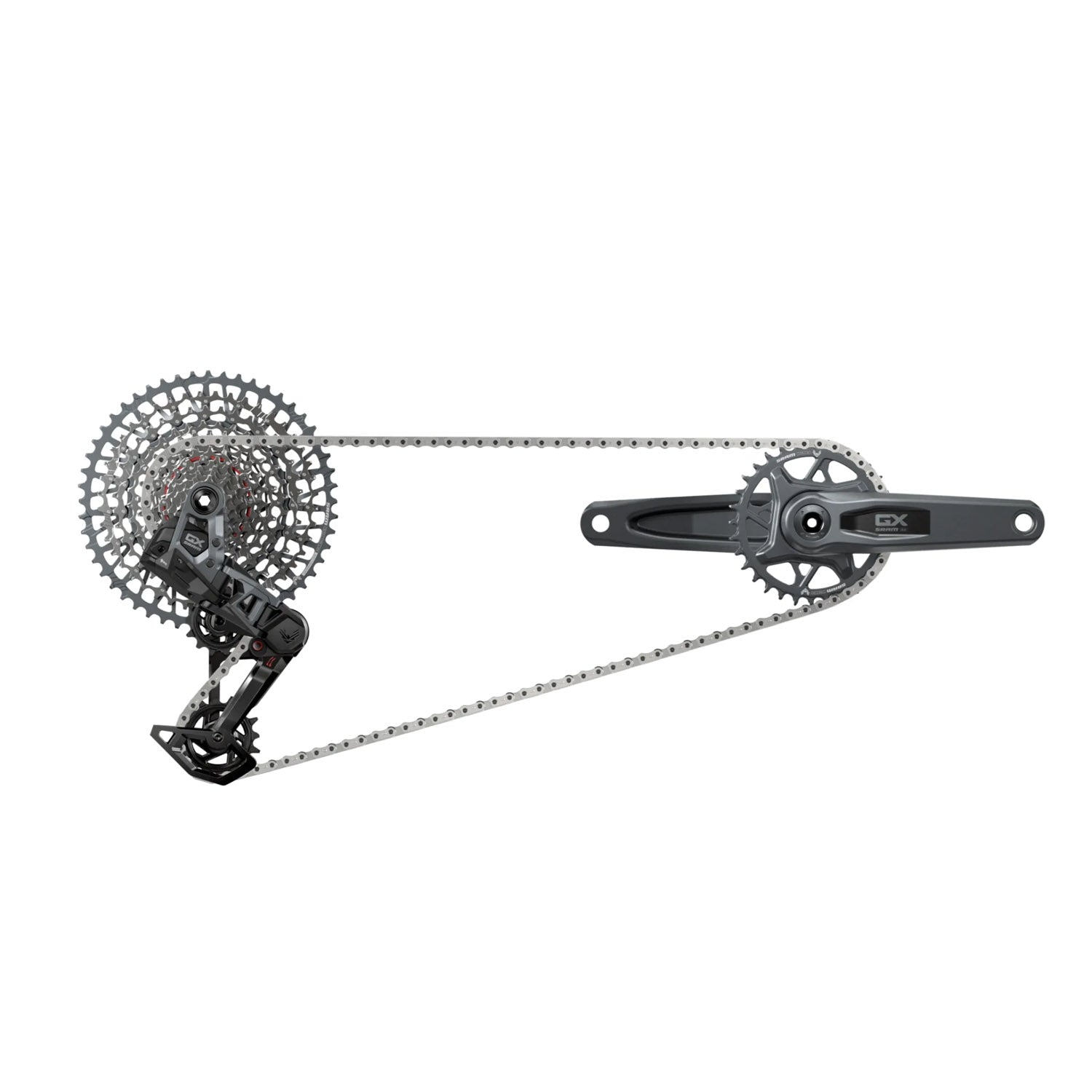 Sram Gs Gx Eagle T-type Trans Axs Groupset 170mm Crank Arms - Ultimate Cycles Nowra