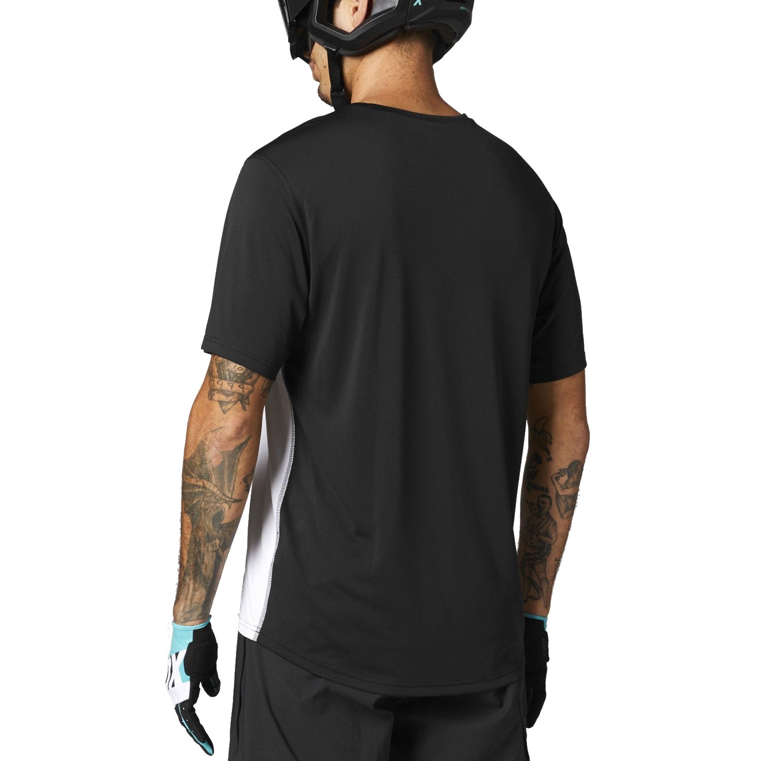 Fox Ranger Ss Jsy Block White - Ultimate Cycles Nowra