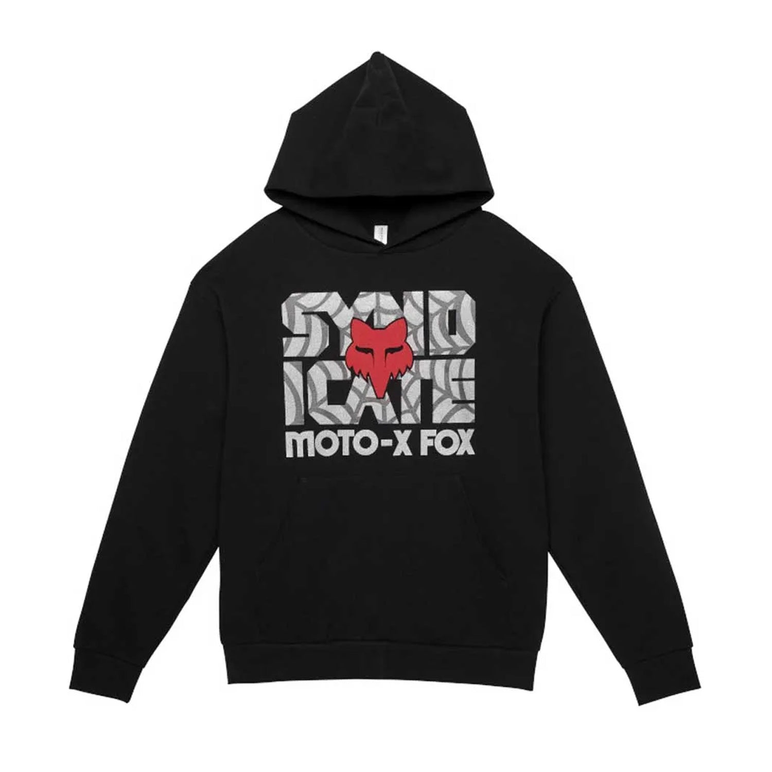 Fox Syndicate Fleece Po Blk - Ultimate Cycles Nowra
