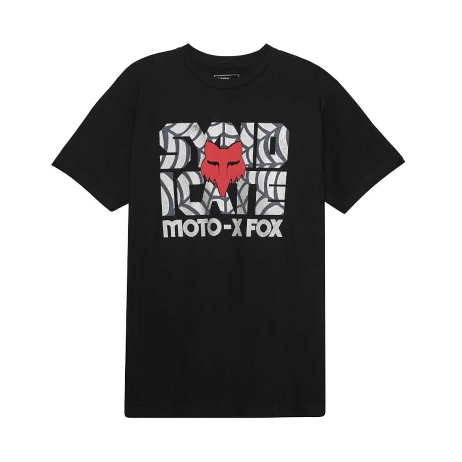 Fox Syndicate Ss Tee Blk - Ultimate Cycles Nowra