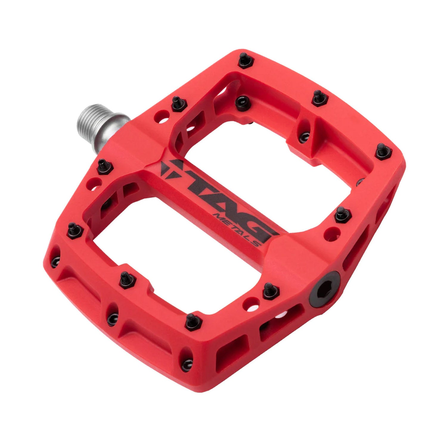 Tag Metals T3 Nylon Pedal Red - Ultimate Cycles Nowra