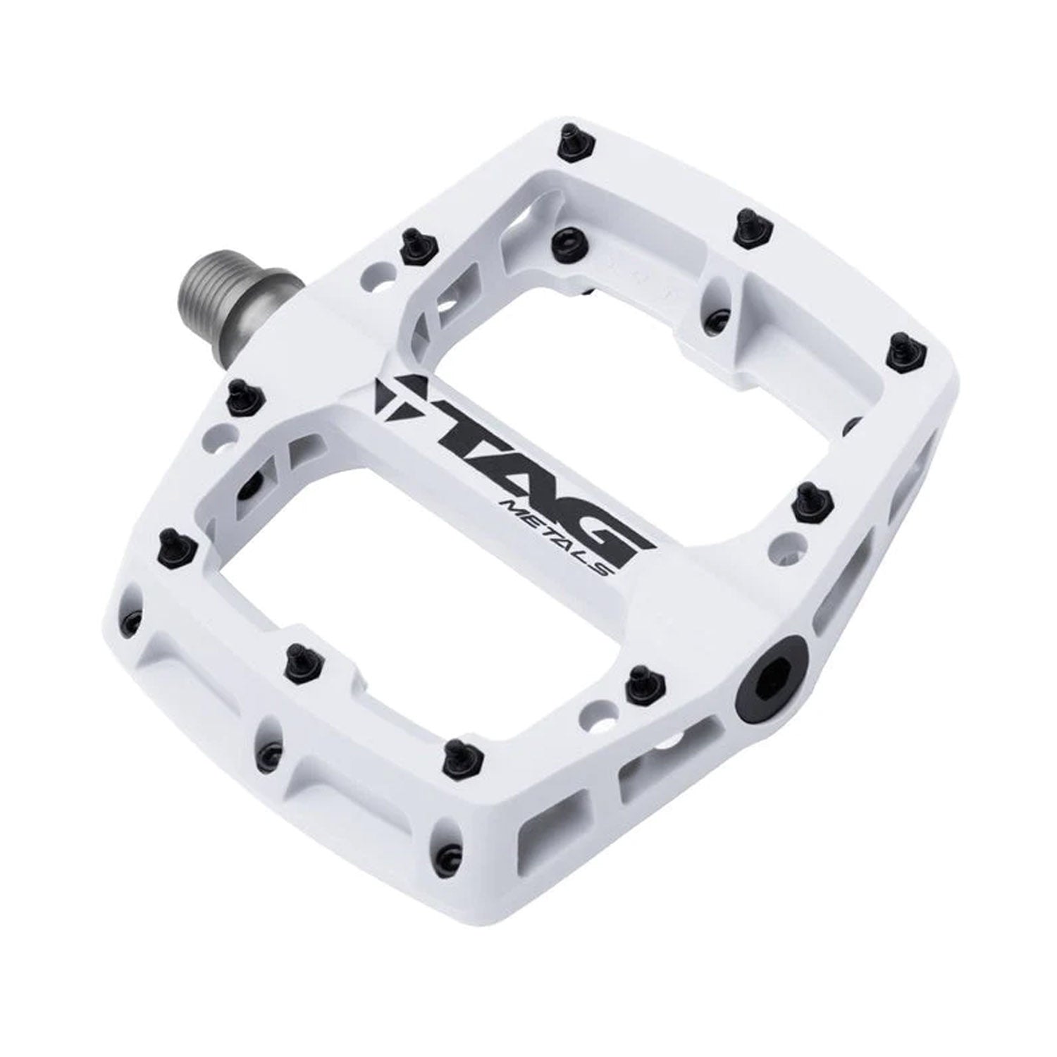 Tag Metals T3 Nylon Pedal White - Ultimate Cycles Nowra