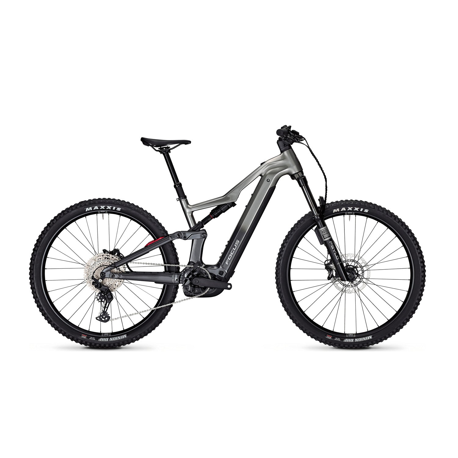 Focus Thron2 6.8 ABS 600Wh Steel Grey / Diamond Black 2026 - Ultimate Cycles Nowra