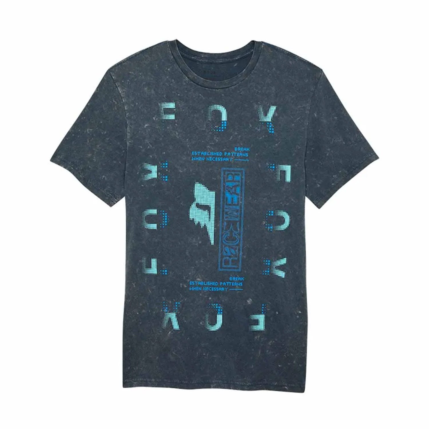 Fox Throttle Ss Prem Tee Drk/Vint - Ultimate Cycles Nowra