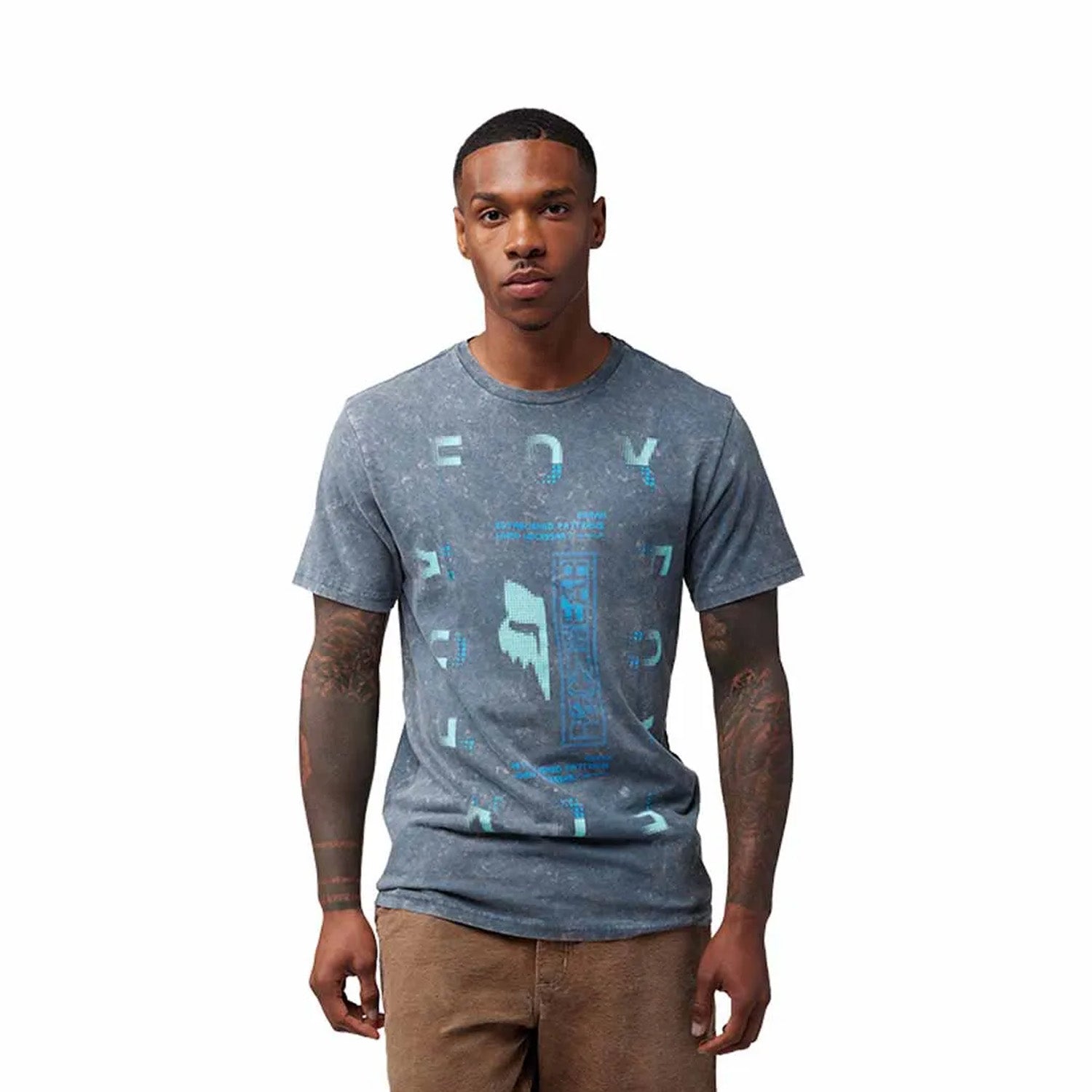 Fox Throttle Ss Prem Tee Drk/Vint - Ultimate Cycles Nowra