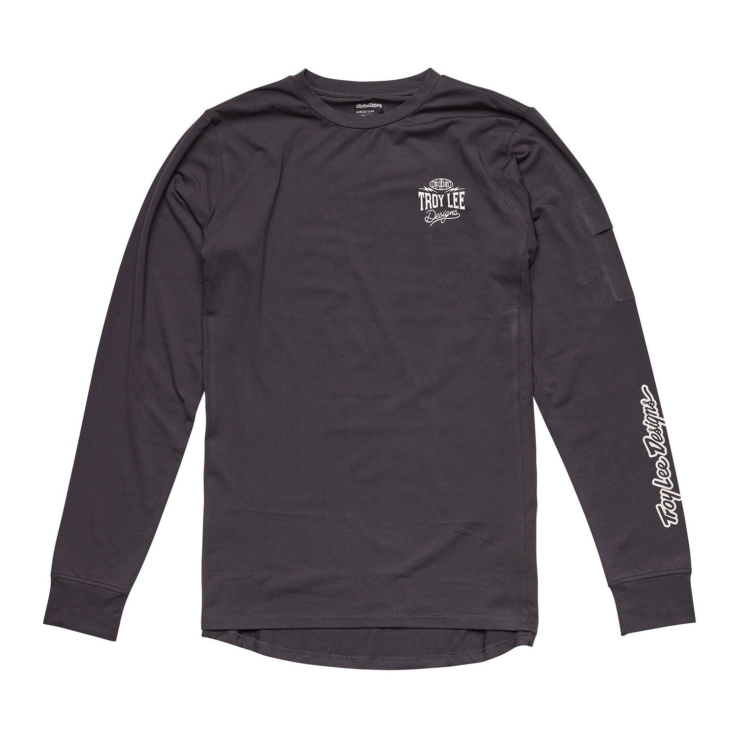 Tld 24.1 Ruckus Ride Ls Tee Bolts Carbon - Ultimate Cycles Nowra