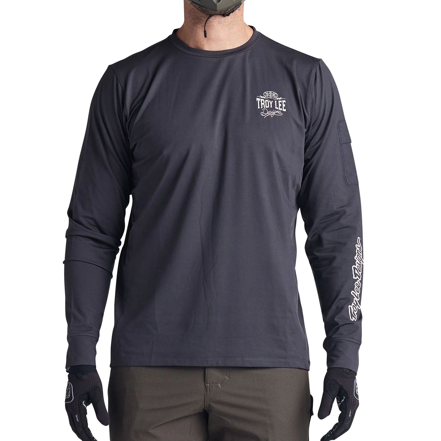 Tld 24.1 Ruckus Ride Ls Tee Bolts Carbon - Ultimate Cycles Nowra