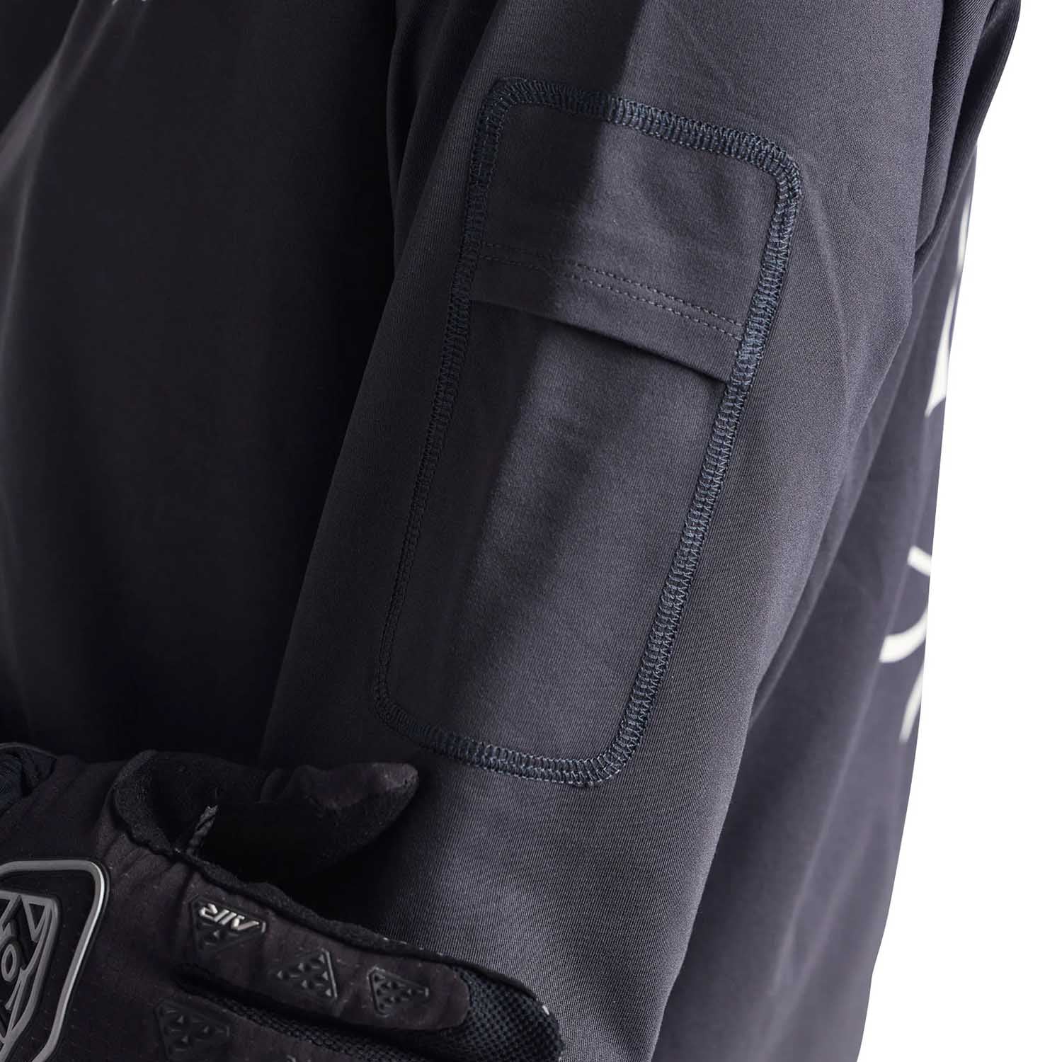 Tld 24.1 Ruckus Ride Ls Tee Bolts Carbon - Ultimate Cycles Nowra