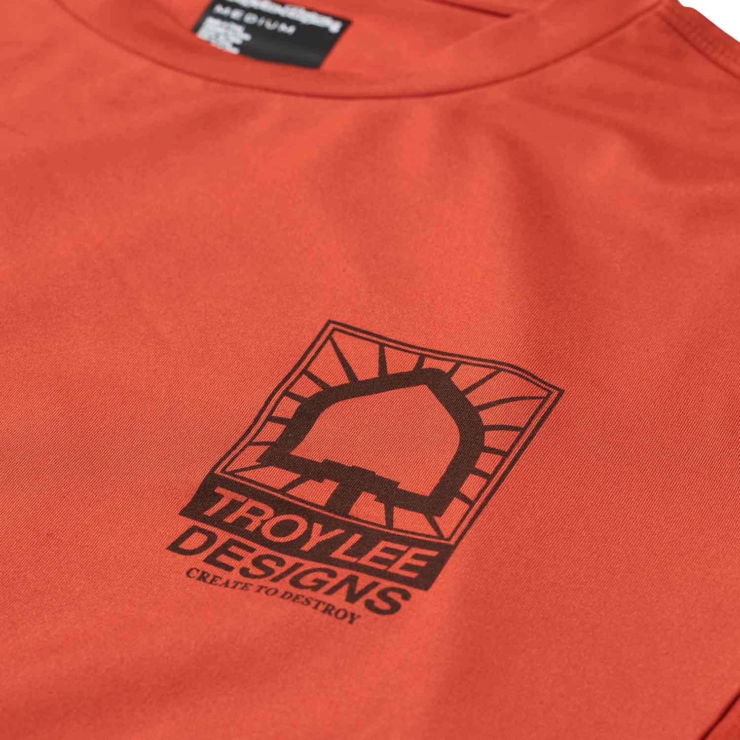 Tld 24.1 Ruckus Ride Ls Tee Create To Destroy Brick - Ultimate Cycles Nowra