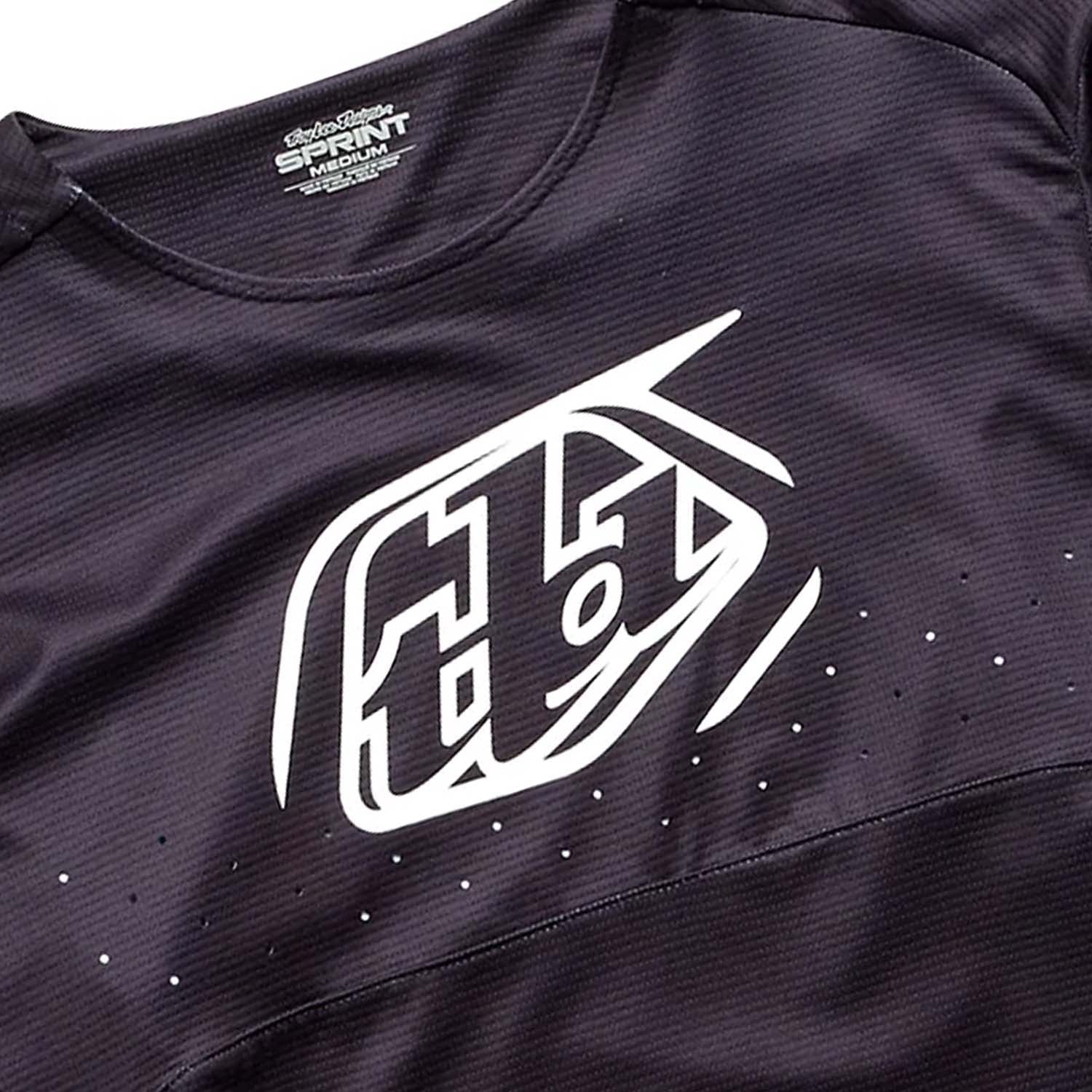 Tld 24.1 Yth Sprint Jersey Icon Black - Ultimate Cycles Nowra