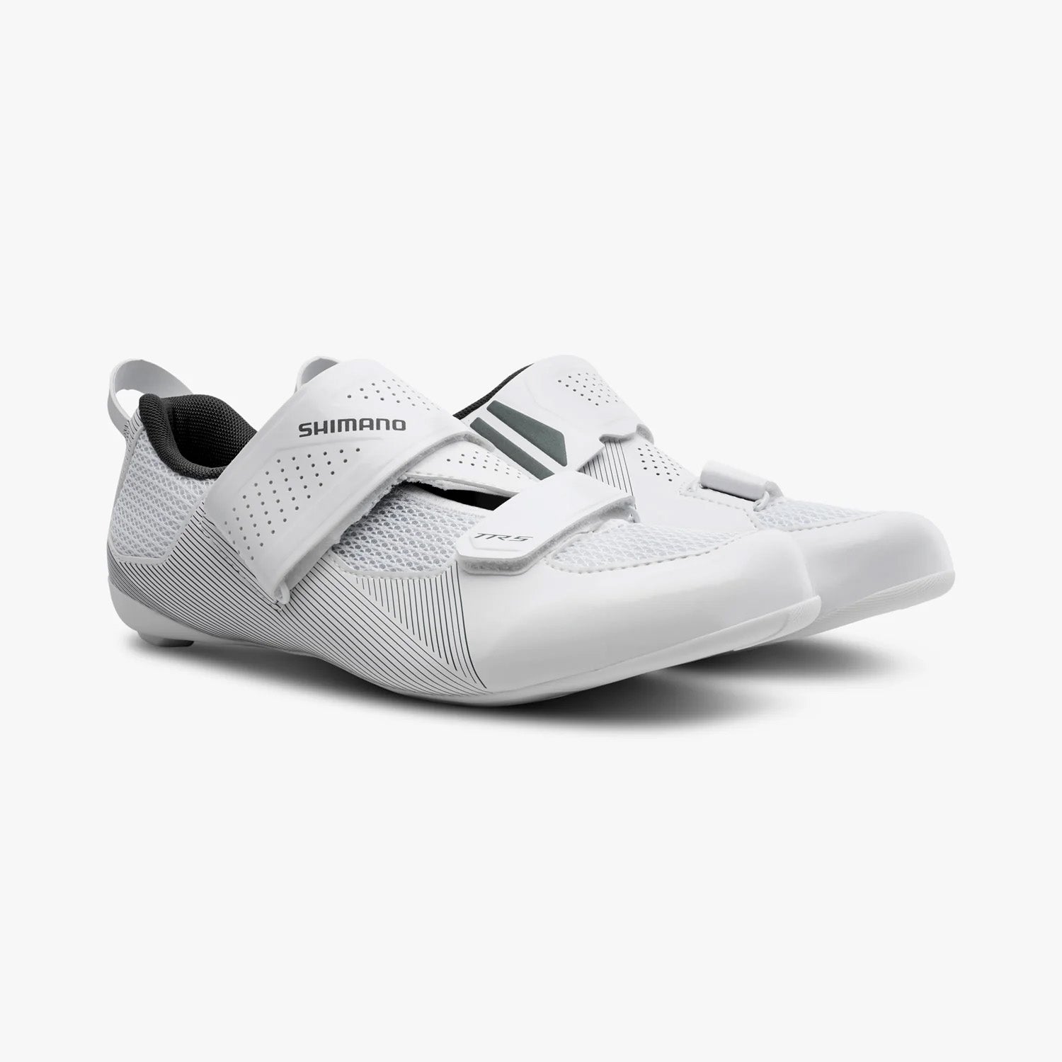 Shimano SH-TR501 Tri Shoes White - Ultimate Cycles Nowra