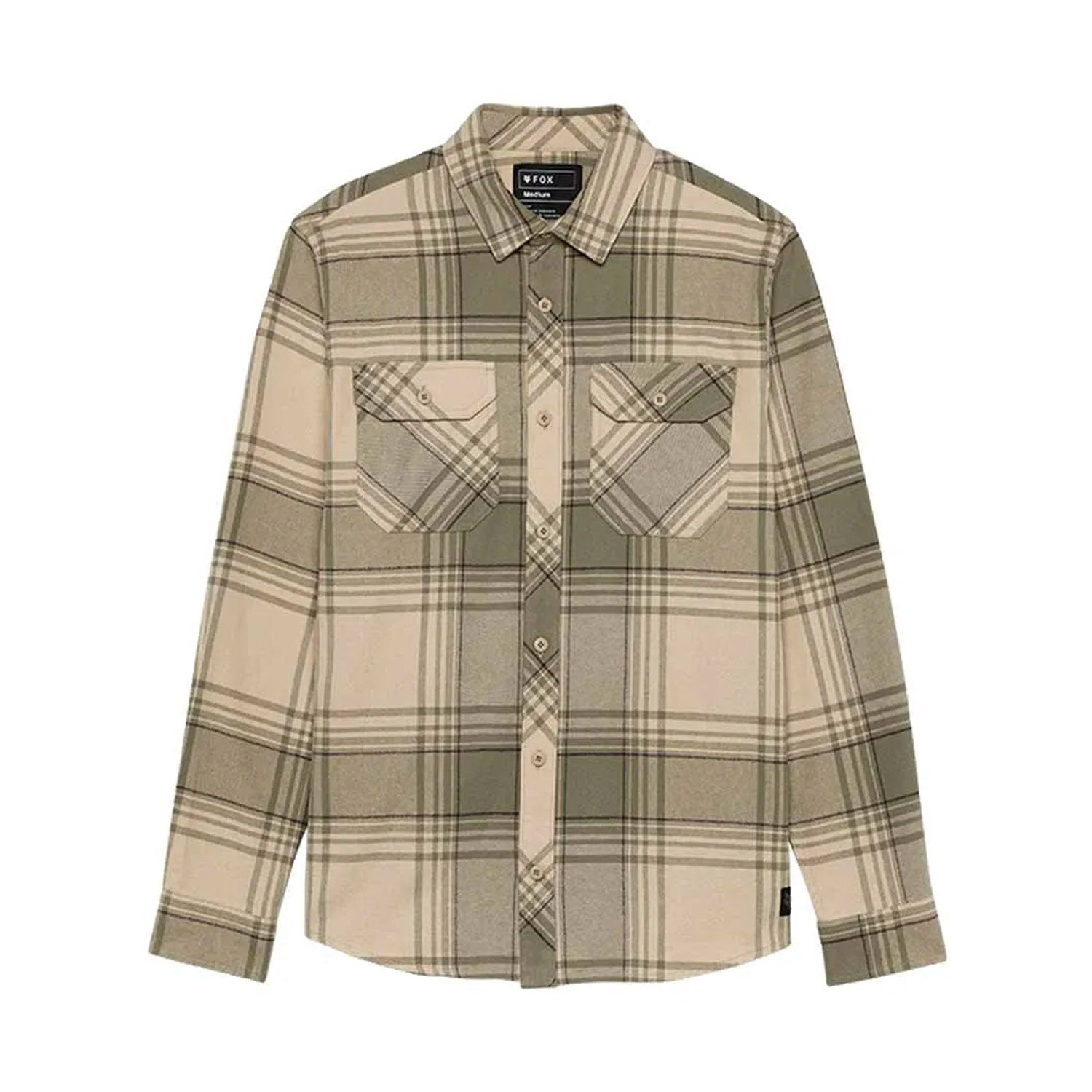 Fox Traildust Flannel Cream - Ultimate Cycles Nowra