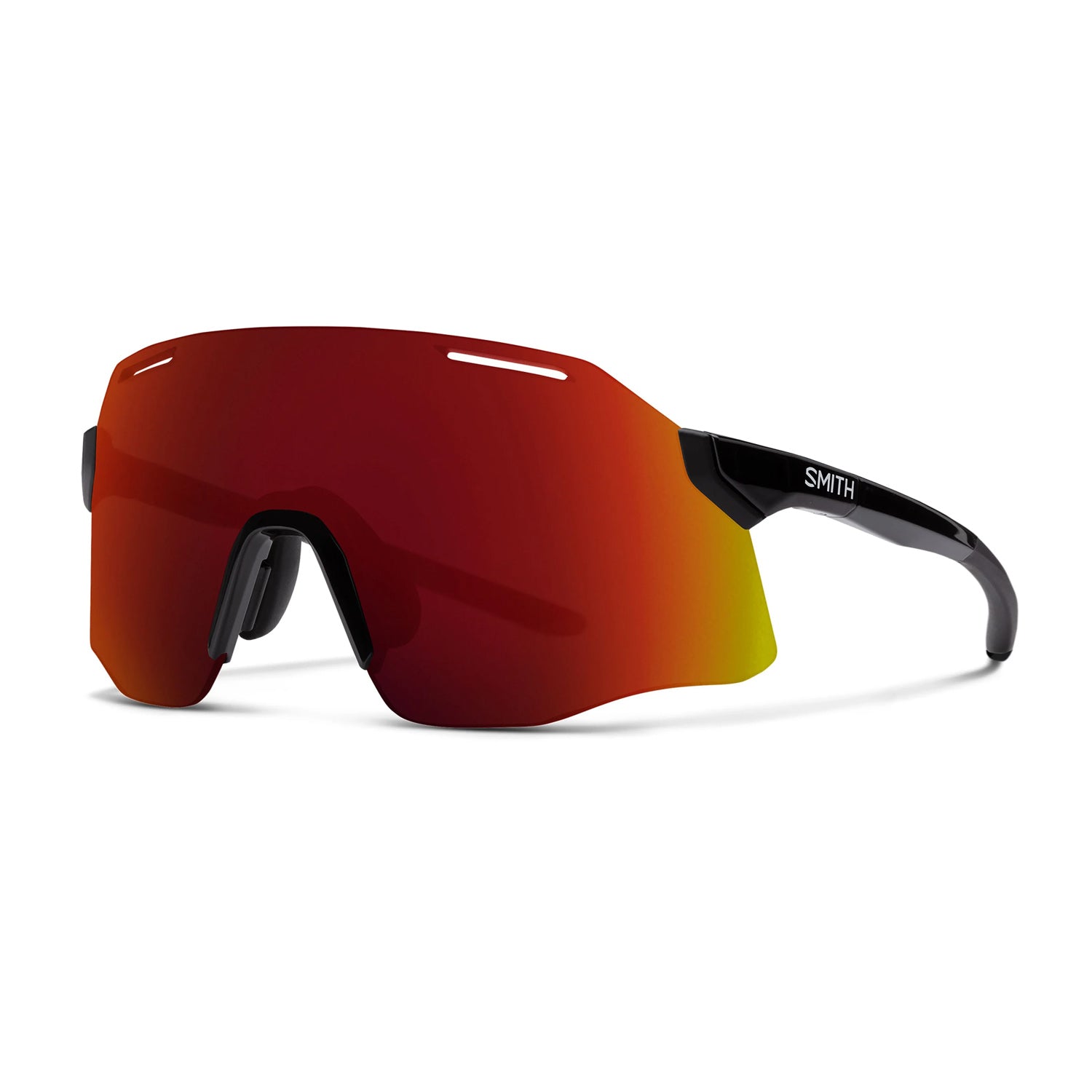 Smith Vert Pivlock Glasses Black X6 Red Mirror Lense Hc - Ultimate Cycles Nowra