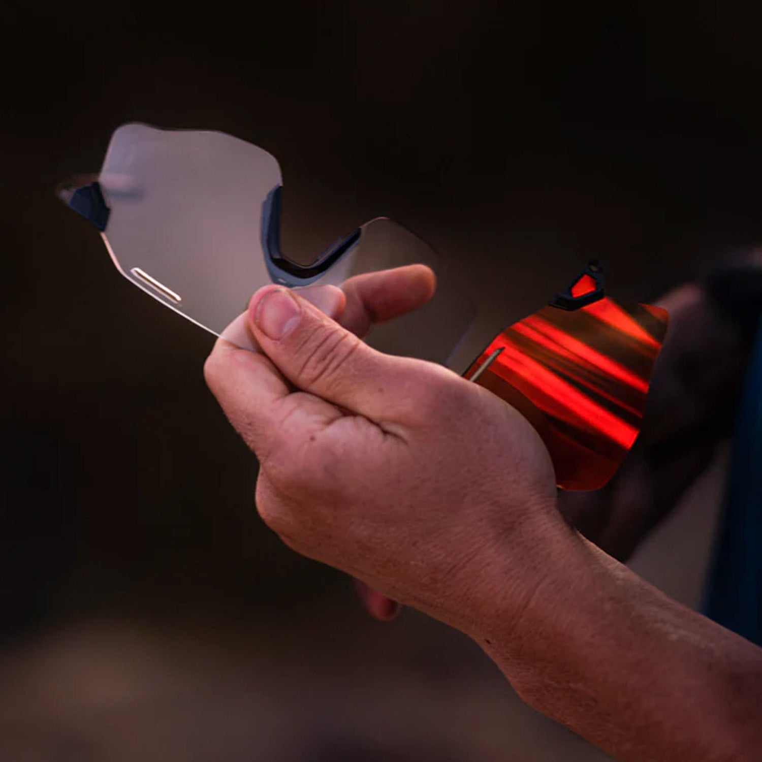 Smith Vert Pivlock Glasses Black X6 Red Mirror Lense Hc - Ultimate Cycles Nowra