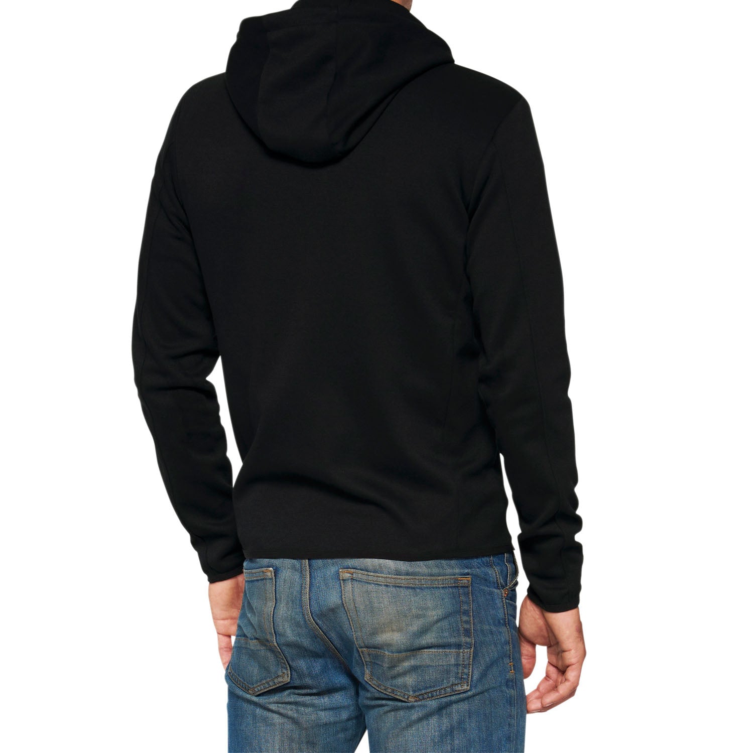 100% Viceroy Tech Zip Hoodie Black - Ultimate Cycles Nowra