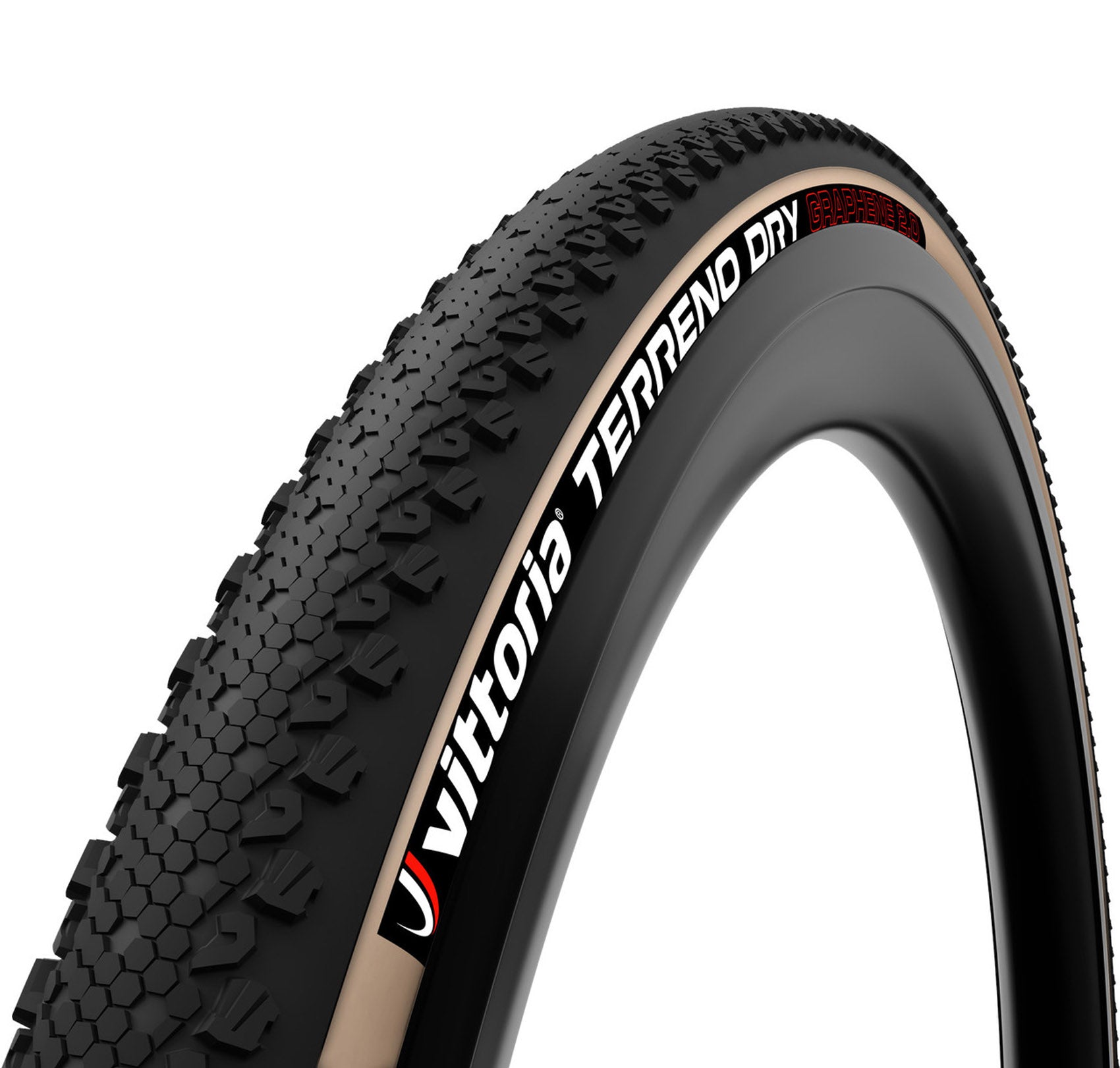 Vittoria Terreno Dry 700 X 40 Gravel Tan/Blk G2 TLR - Ultimate Cycles Nowra