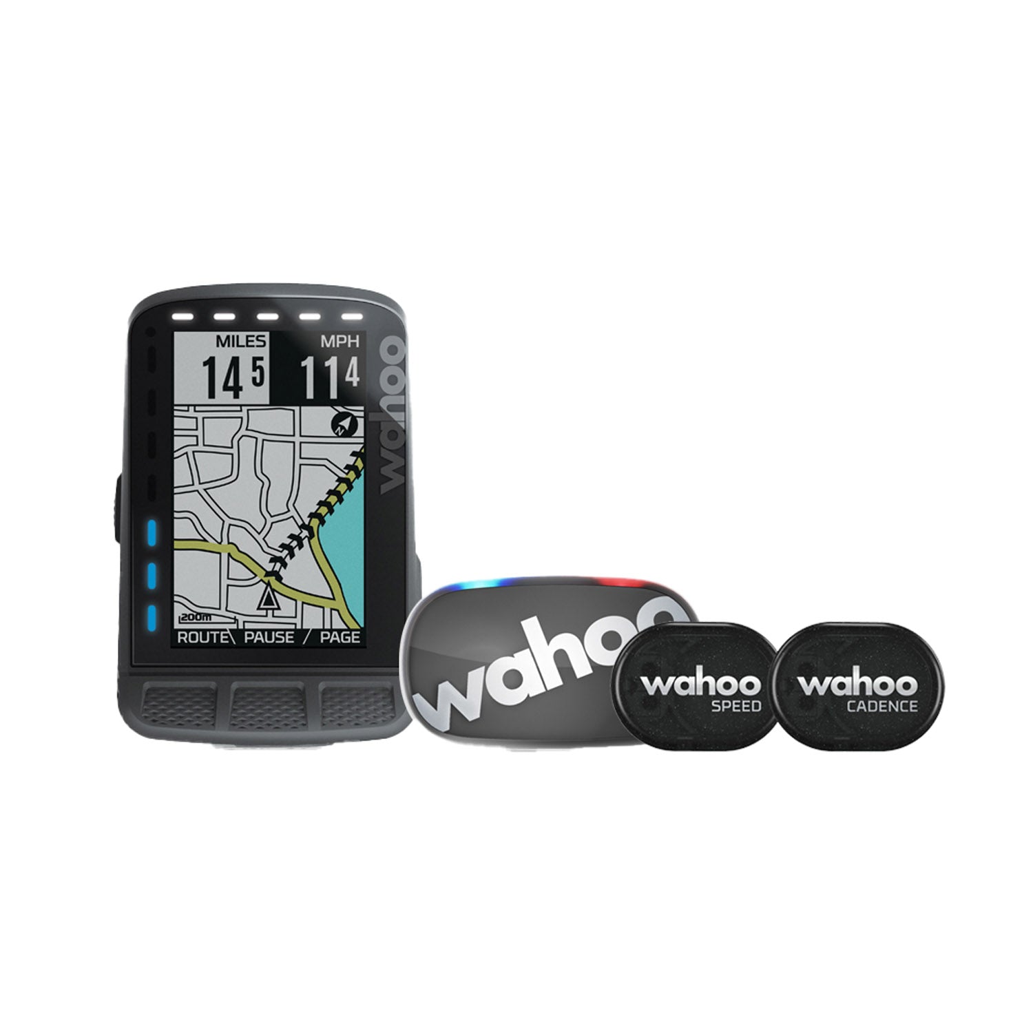 Wahoo Element Roam Gps Bike Computer Bnundle W/tickr Stealth - Ultimate Cycles Nowra