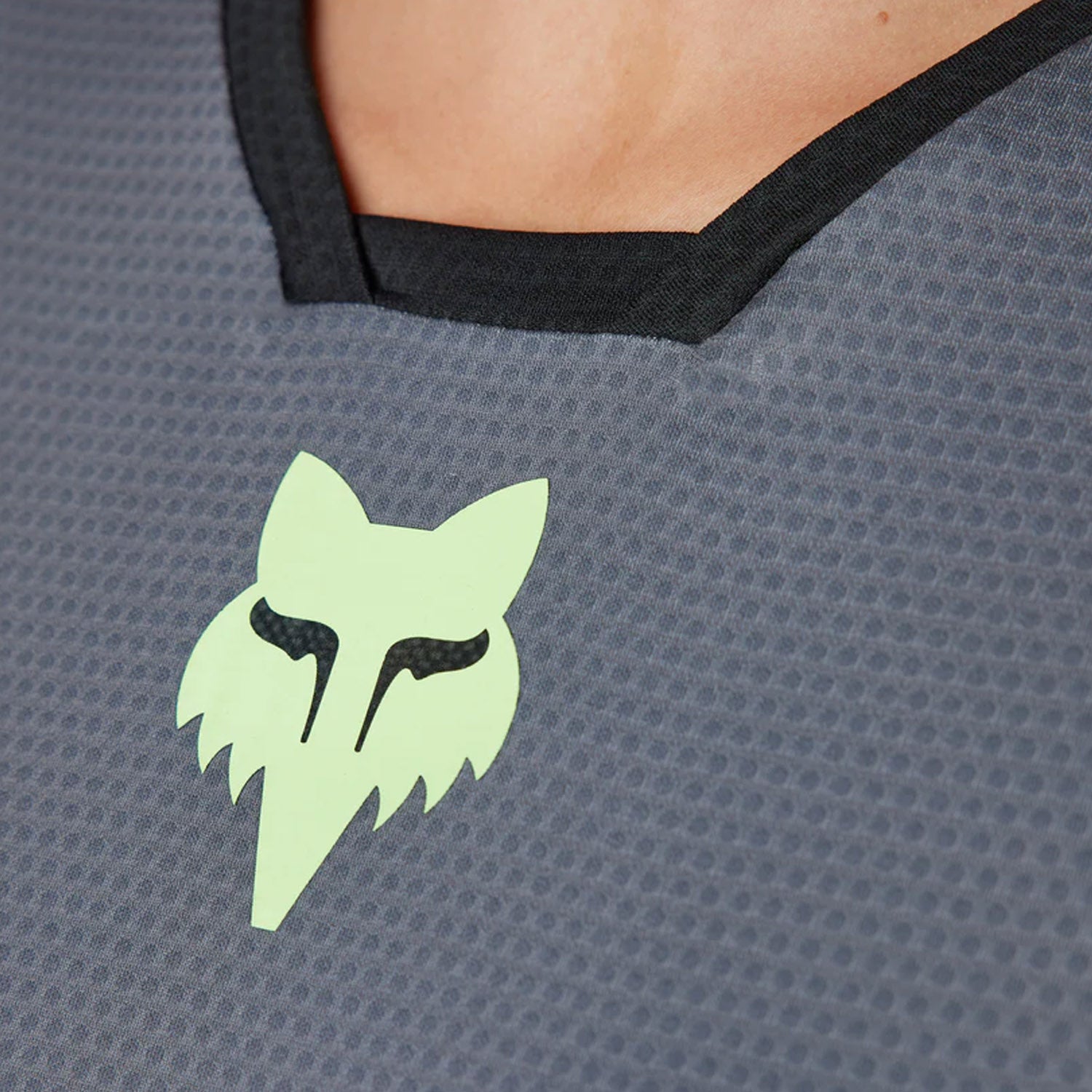 Fox Wmn Defend Race Ls Jersey Pewter - Ultimate Cycles Nowra