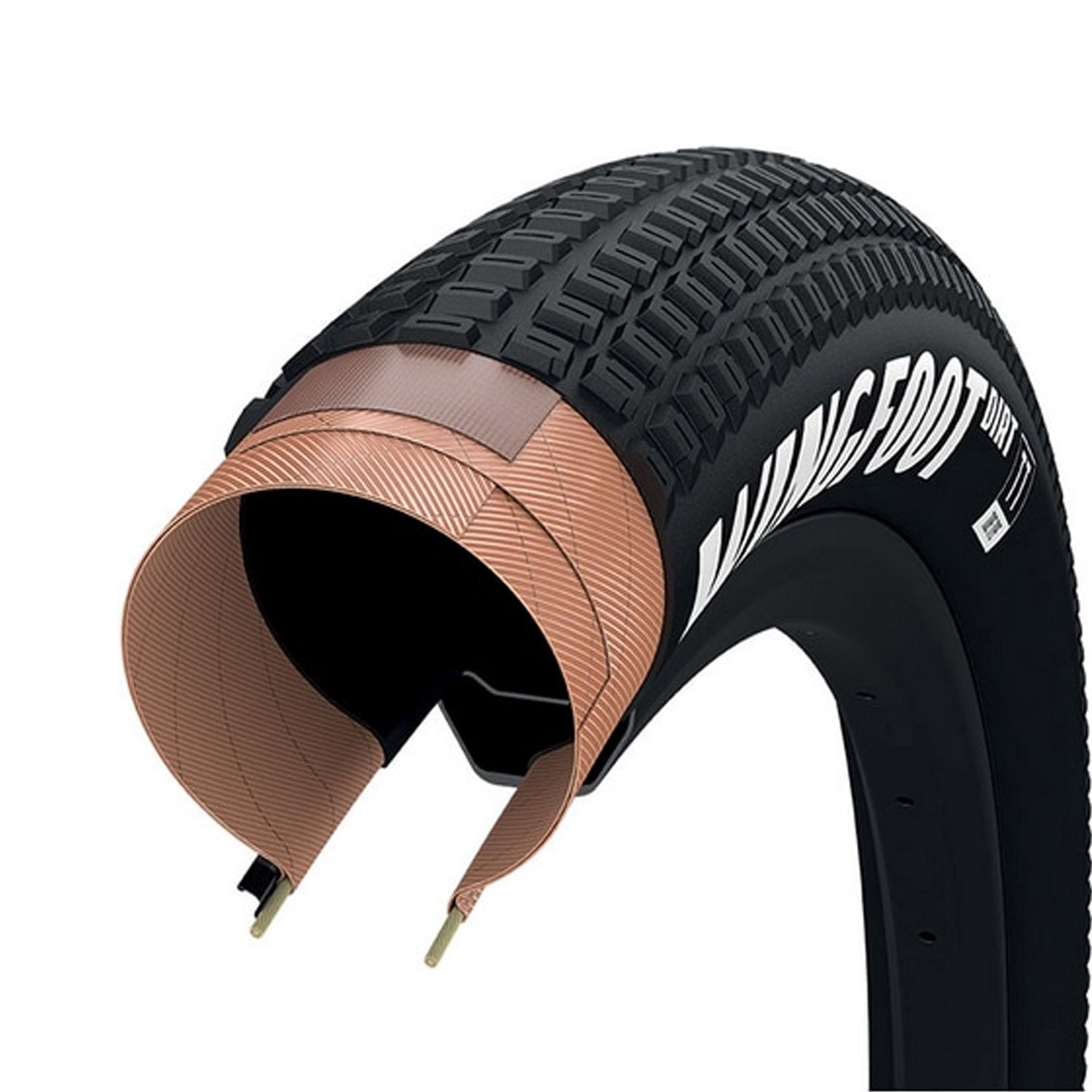 Goodyear Wingfoot Dirt 26 X 2.2 Folding Tube Type Black - Ultimate Cycles Nowra