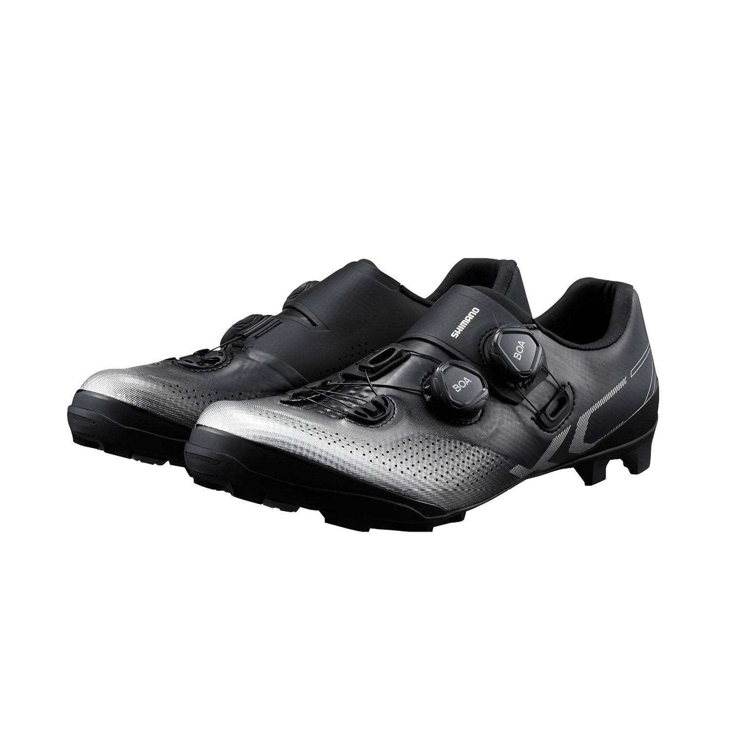 Shimano Sh-xc702-e Spd Shoes Black E-wide 42 - Ultimate Cycles Nowra