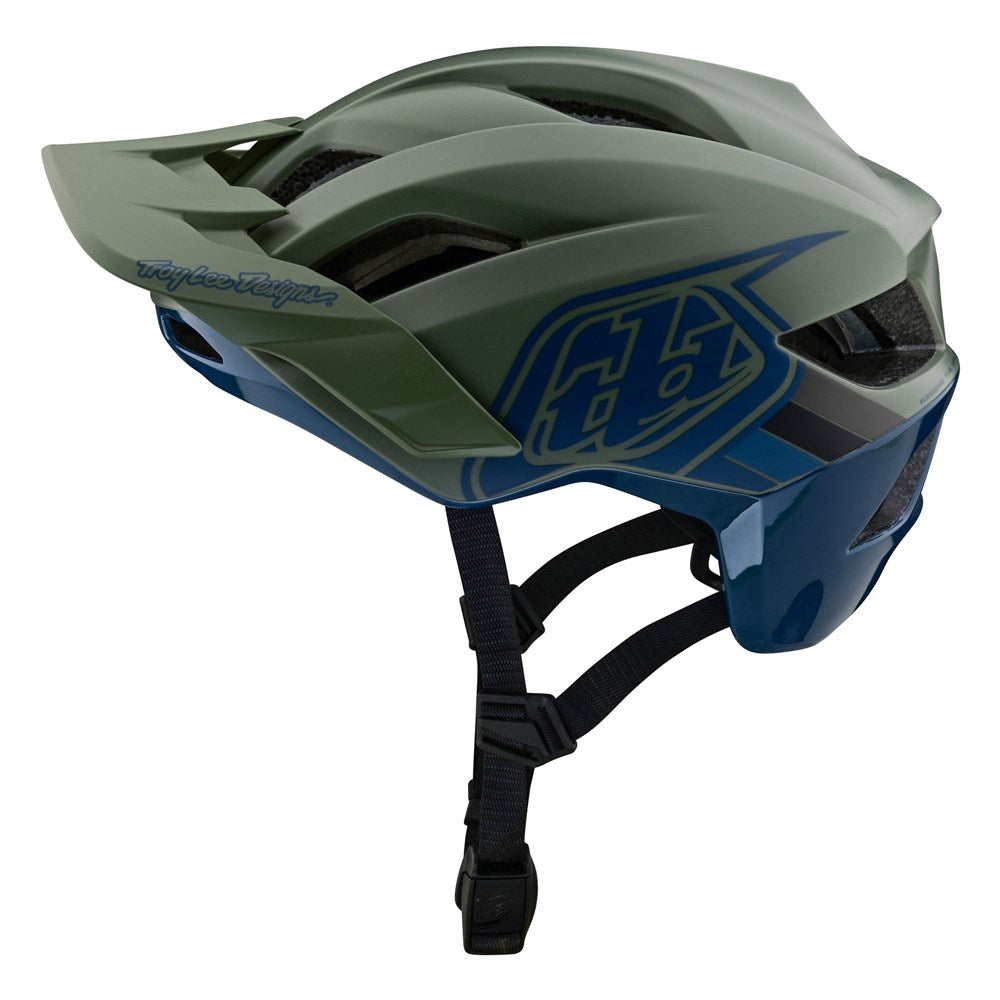 Tld 24.1 Flowline Se Mips As Helmet Badge Olive / Indigo Xlg / 2Xl - Ultimate Cycles Nowra