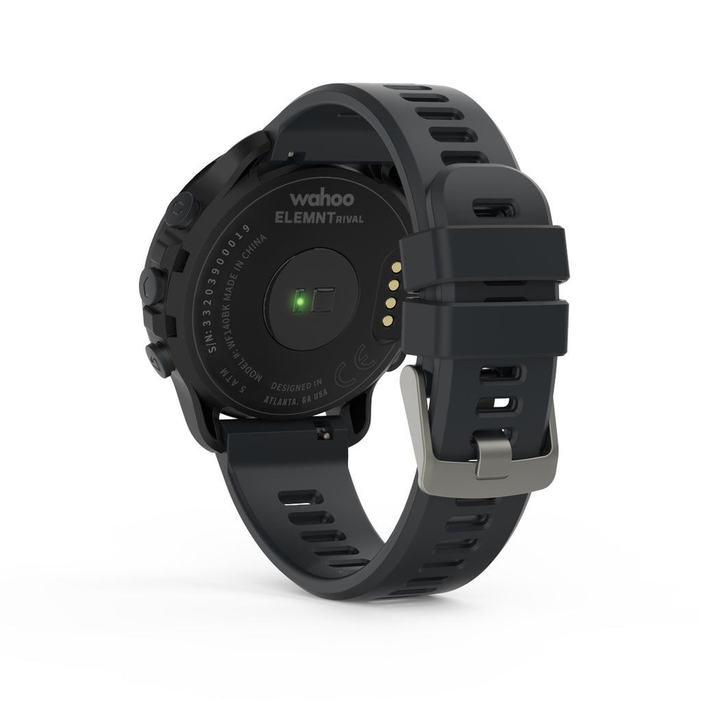 Wahoo Element Rival Gps Watch - Stealth Grey - Ultimate Cycles Nowra