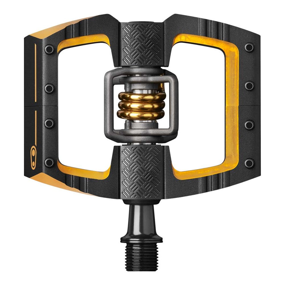Crankbrothers Pedal Mallet Dh 11 Black / Gold - Ultimate Cycles Nowra