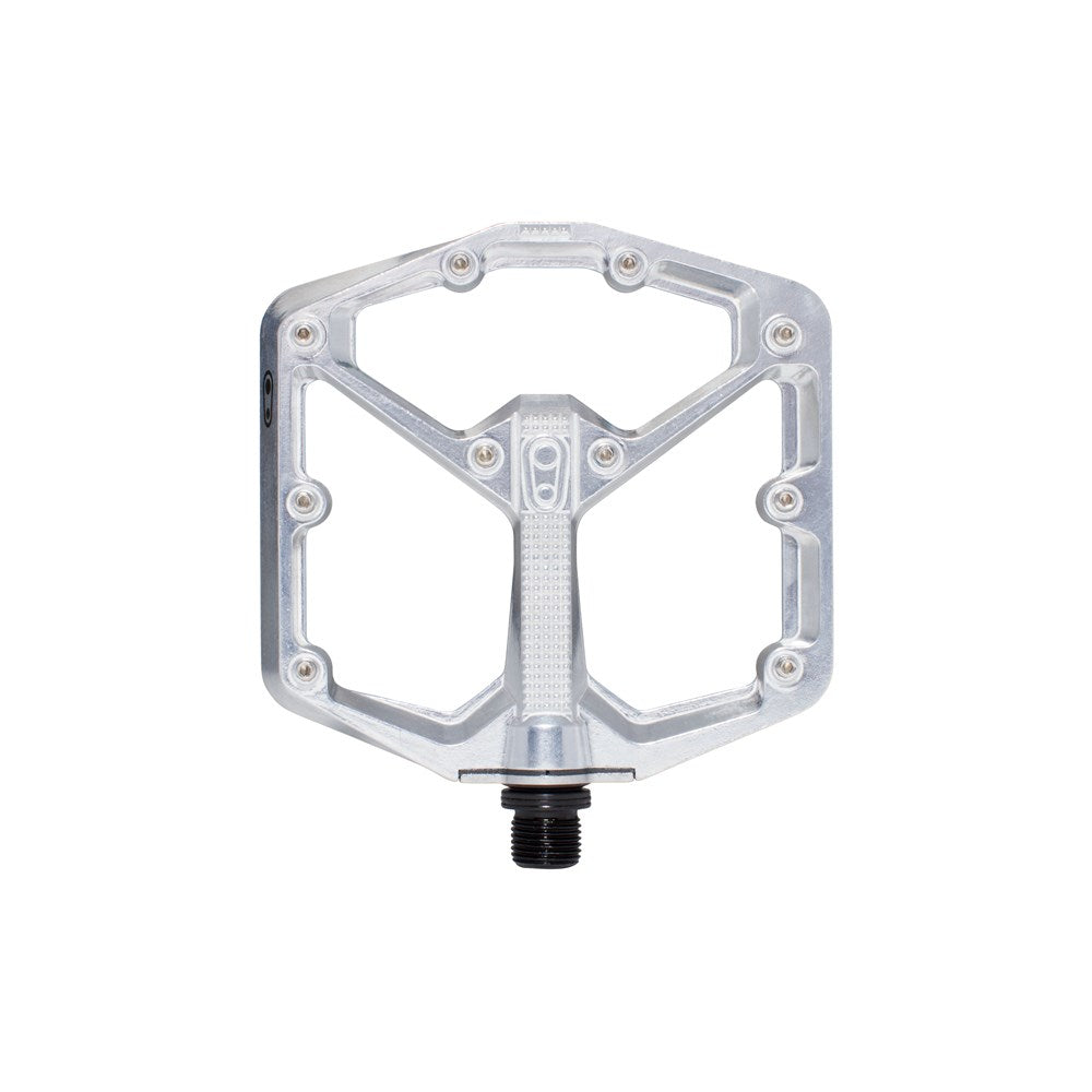 Crankbrothers Pedal Stamp 7 Large High Polished Silver - Ultimate Cycles Nowra