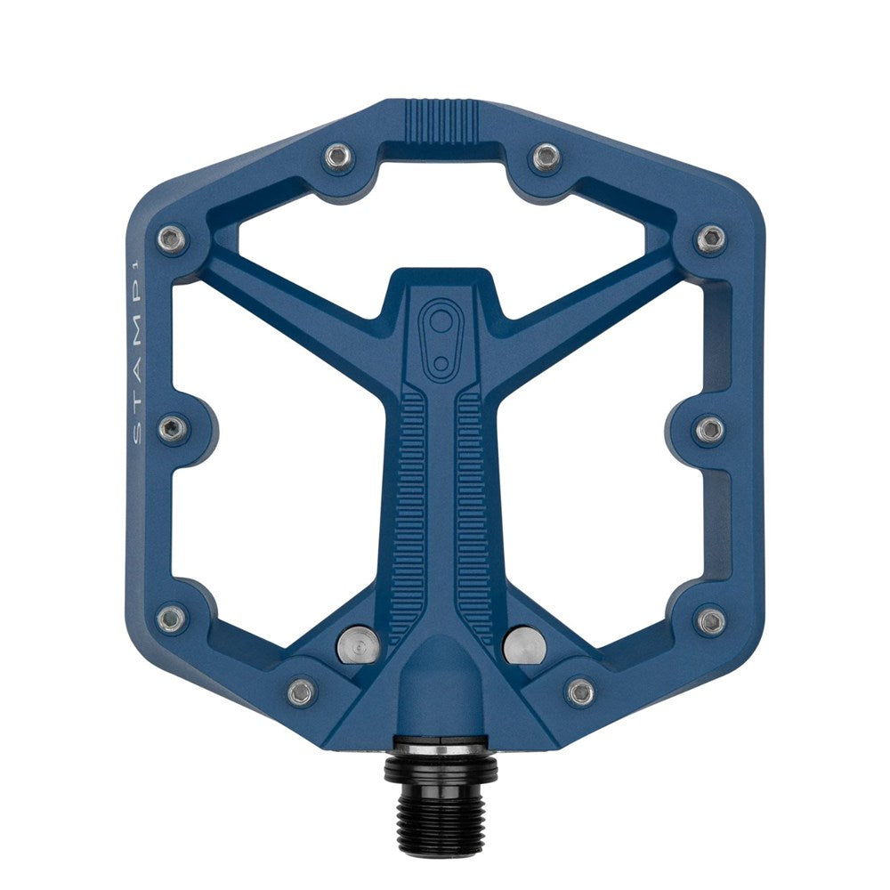 Crankbrothers Pedal Stamp 1 Small Gen 2 Blue - Ultimate Cycles Nowra