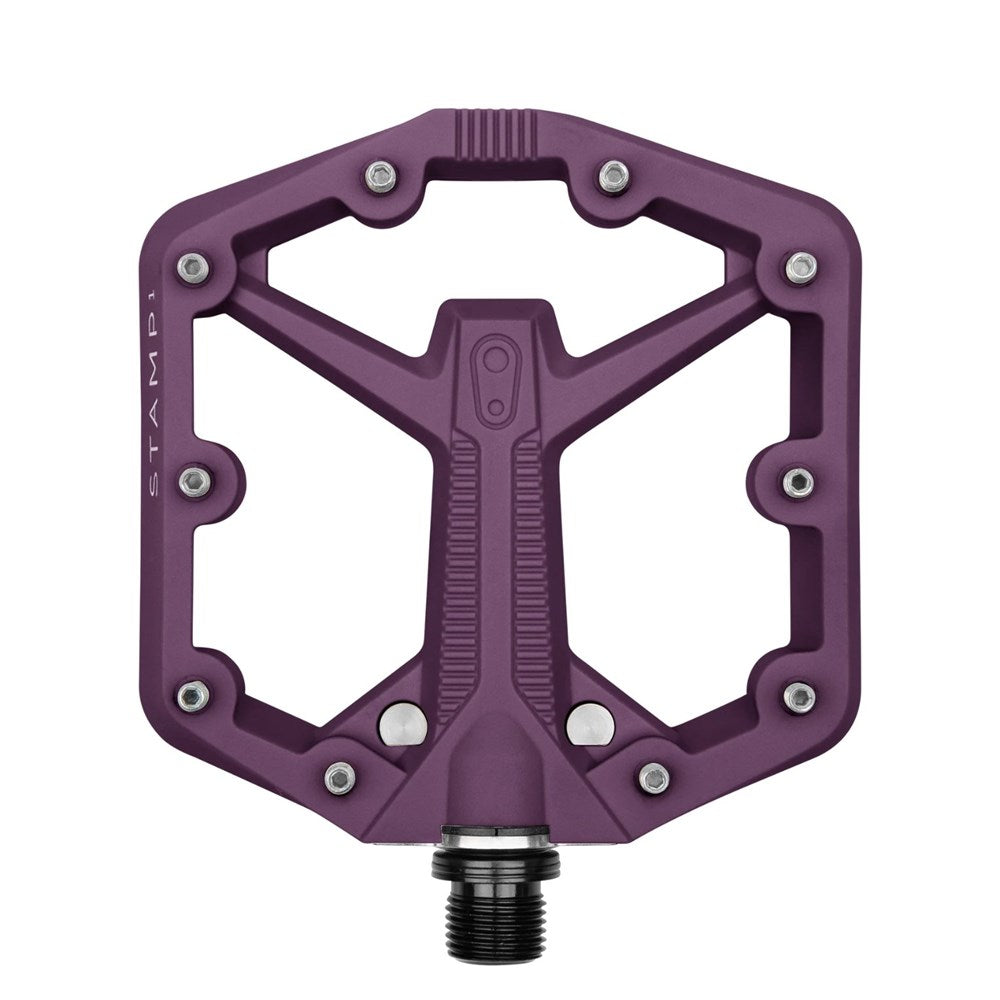 Crankbrothers Pedal Stamp 1 Small Gen 2 Purple - Ultimate Cycles Nowra