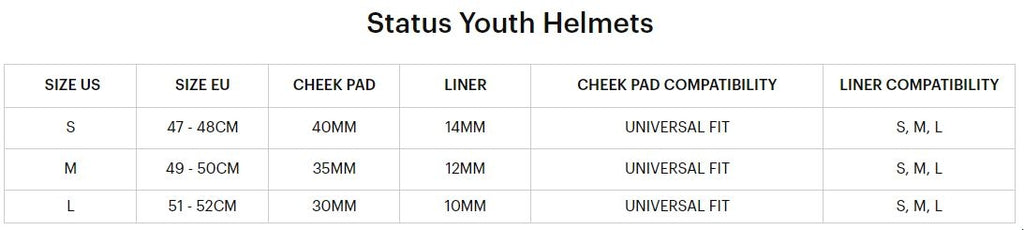 100% Status Helmet Youth Carby/charcoal - Ultimate Cycles Nowra