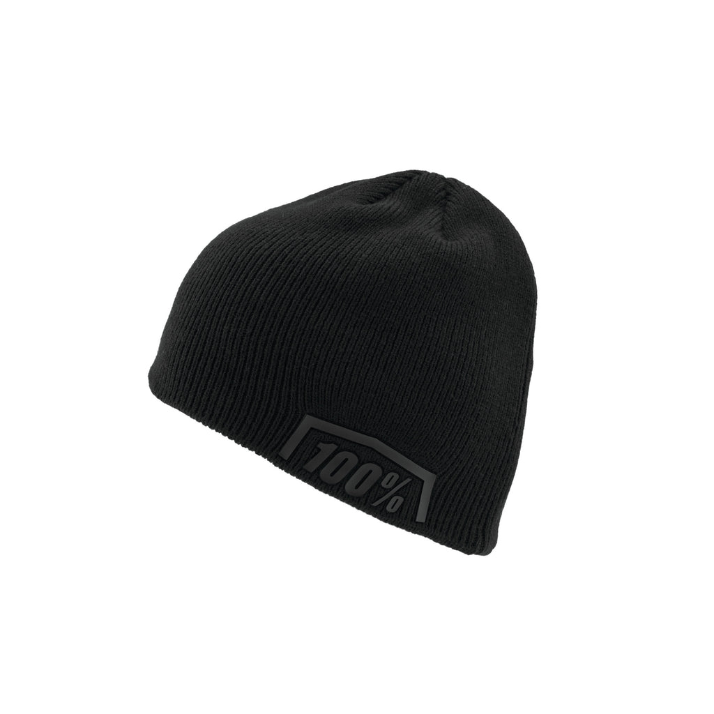 100% Icon Beanie Black - Ultimate Cycles Nowra