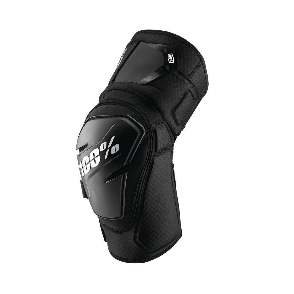 100% Fortis Knee Guard Black - Ultimate Cycles Nowra