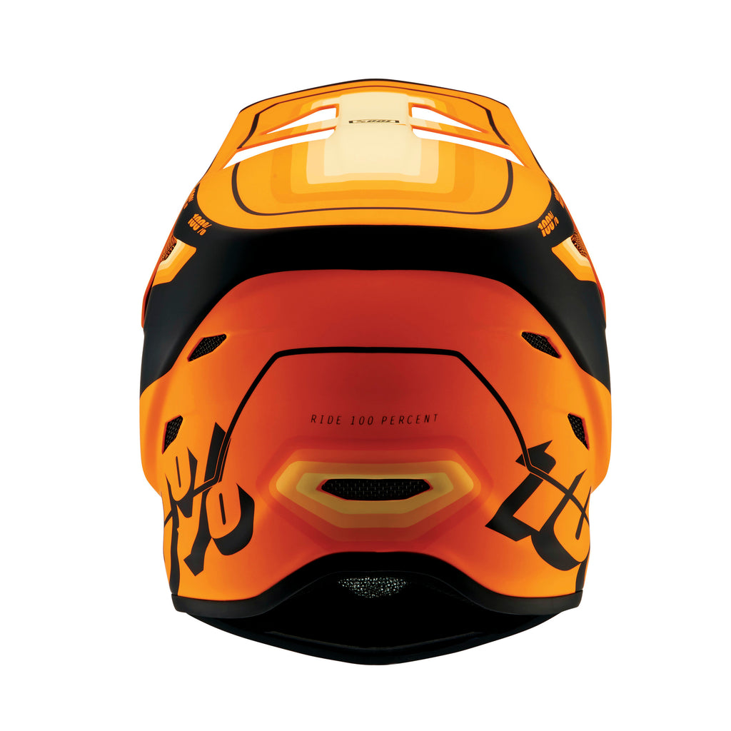 100% Status Helmet Youth Topenga Orange/black - Ultimate Cycles Nowra