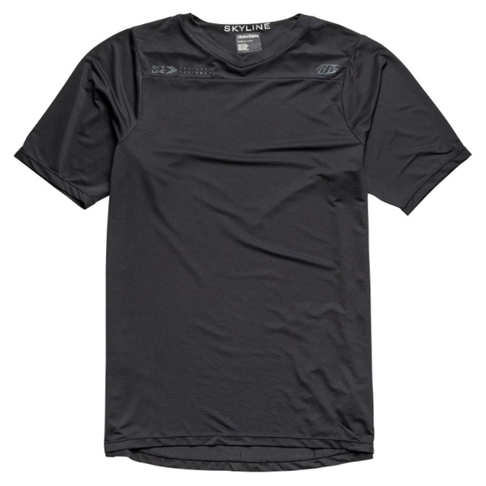 Tld 24.2 Skyline Ss Jersey Mono Black 2Xl - Ultimate Cycles Nowra