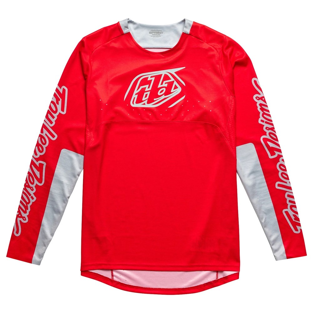 Tld 24.1 Sprint Jersey Icon Fire Red 2Xl - Ultimate Cycles Nowra