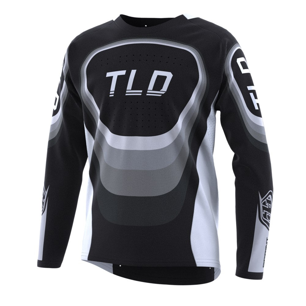 Tld 24.1 Sprint Yth Jersey Reverb Black Y-Lge - Ultimate Cycles Nowra