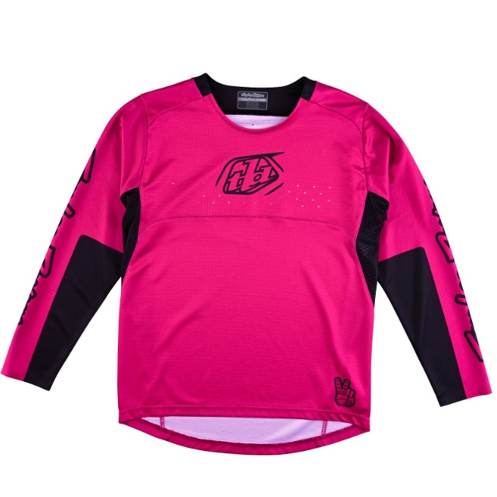 Tld 24.1 Sprint Yth Jersey Icon Berry Y-Lge - Ultimate Cycles Nowra
