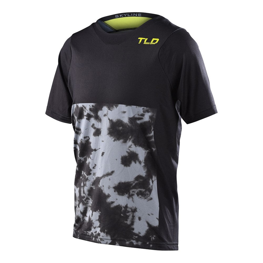 Tld Skyline Ss Yth Jersey Breaks Charcoal Y-Sml - Ultimate Cycles Nowra