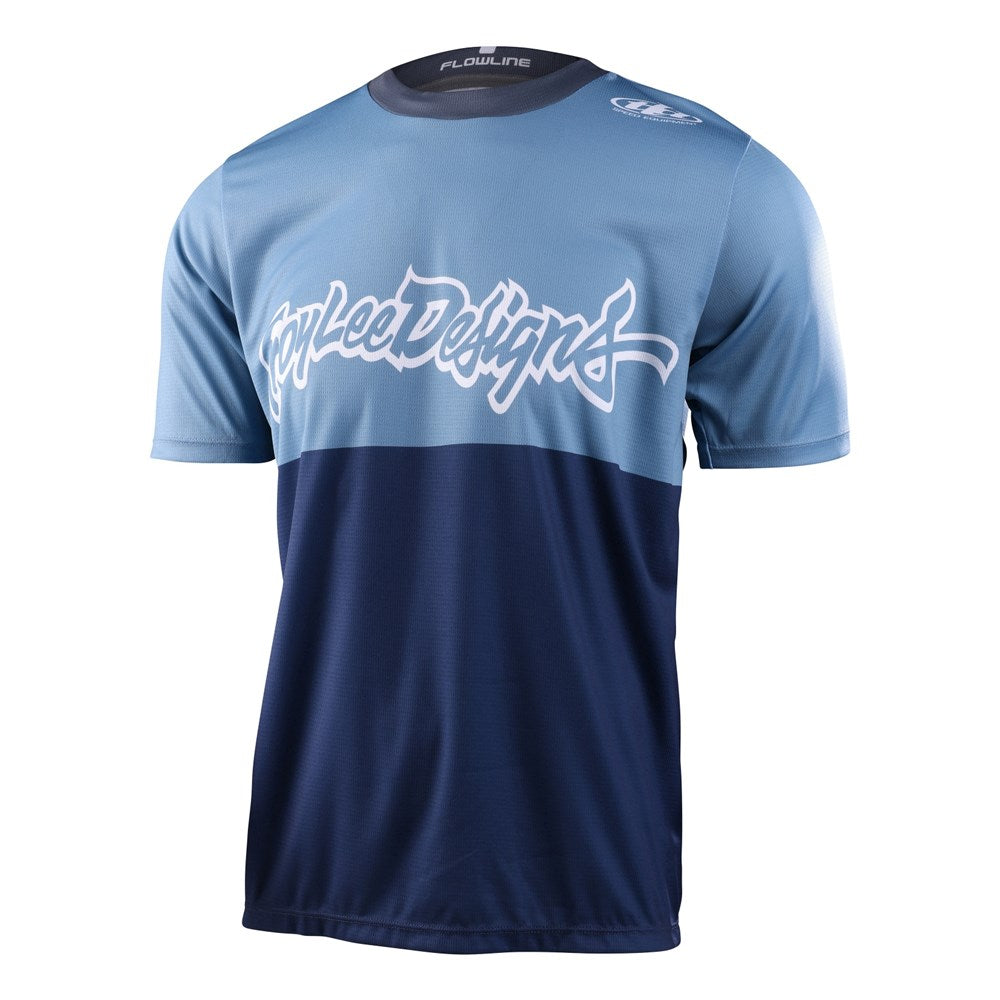 Tld Flowline Ss Jersey Scripter Windward Med - Ultimate Cycles Nowra