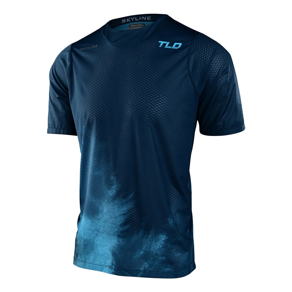Tld Skyline Air Ss Jersey Fades Dark Slate 2Xl - Ultimate Cycles Nowra