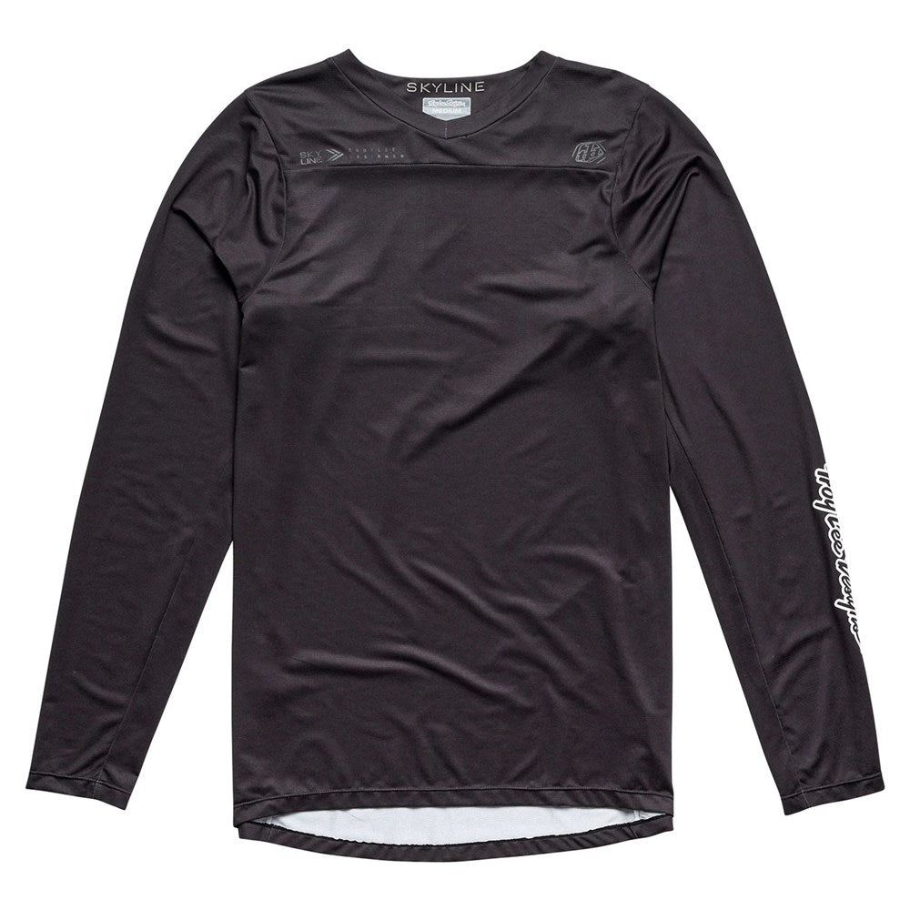 Tld 24.2 Skyline Ls Jersey Mono Black Xlg - Ultimate Cycles Nowra