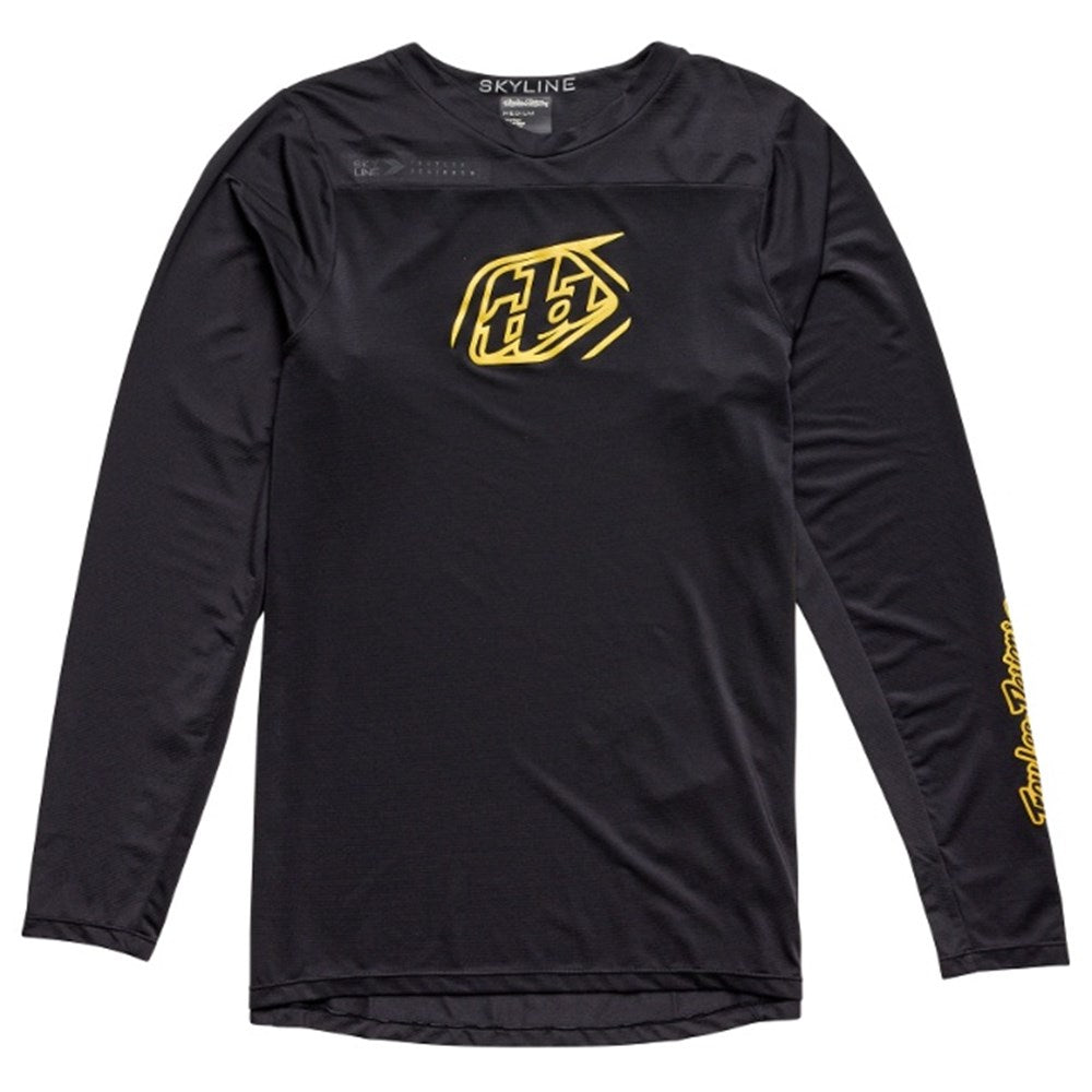 Tld 24.1 Skyline Ls Jersey Iconic Black Sml - Ultimate Cycles Nowra