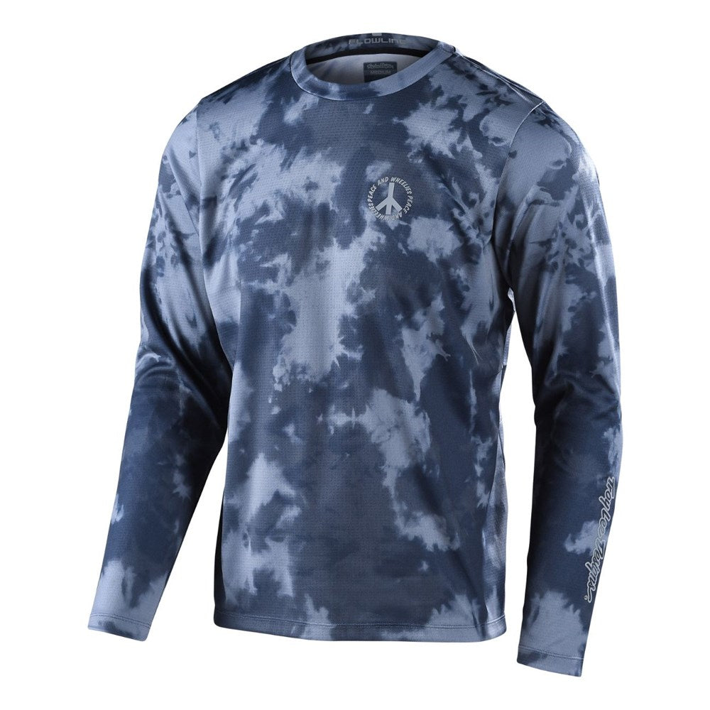 Tld Flowline Ls Jersey Plot Charcoal Xlg - Ultimate Cycles Nowra