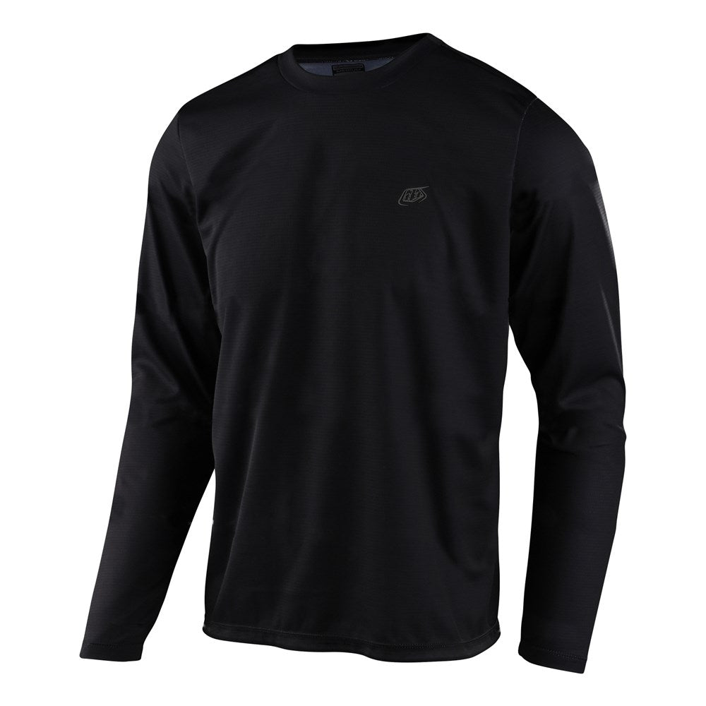 Tld 24.1 Flowline Ls Jersey Black Xlg - Ultimate Cycles Nowra